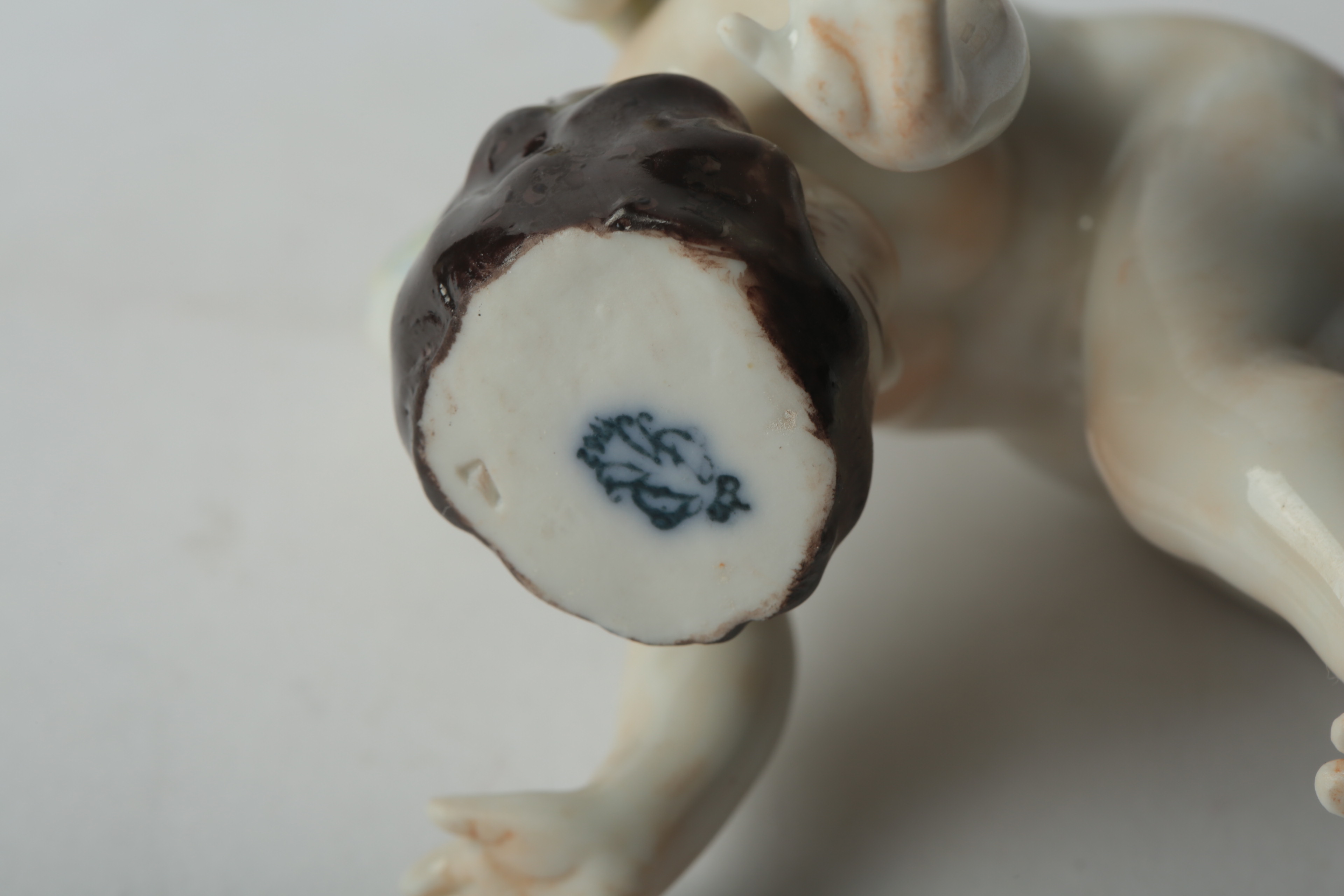 Oldest Volkstedt Porcelain  Angel Figurines