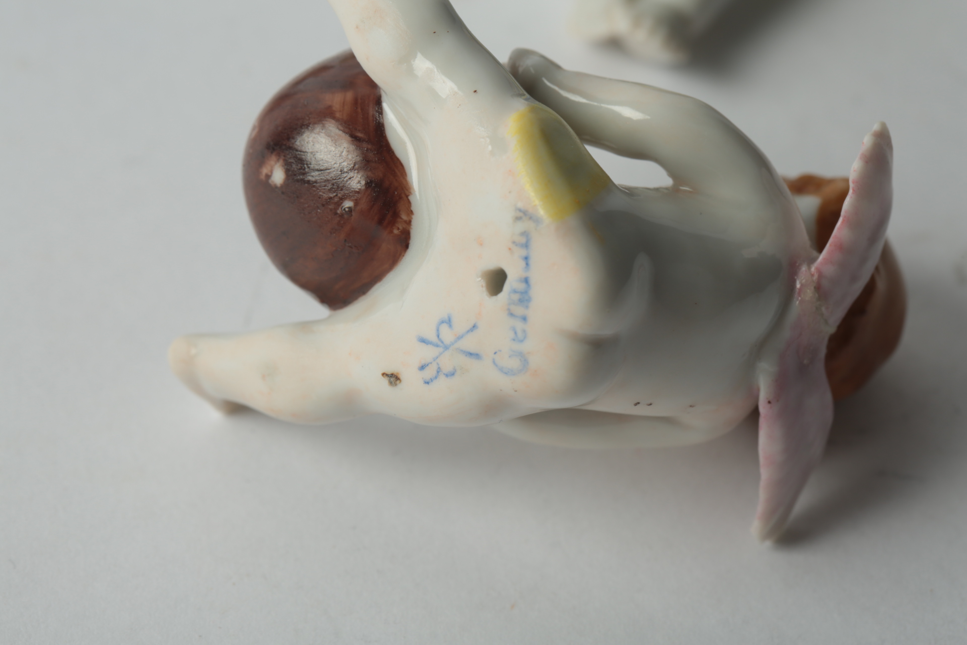 Kister German Porcelain Cherub Figurines