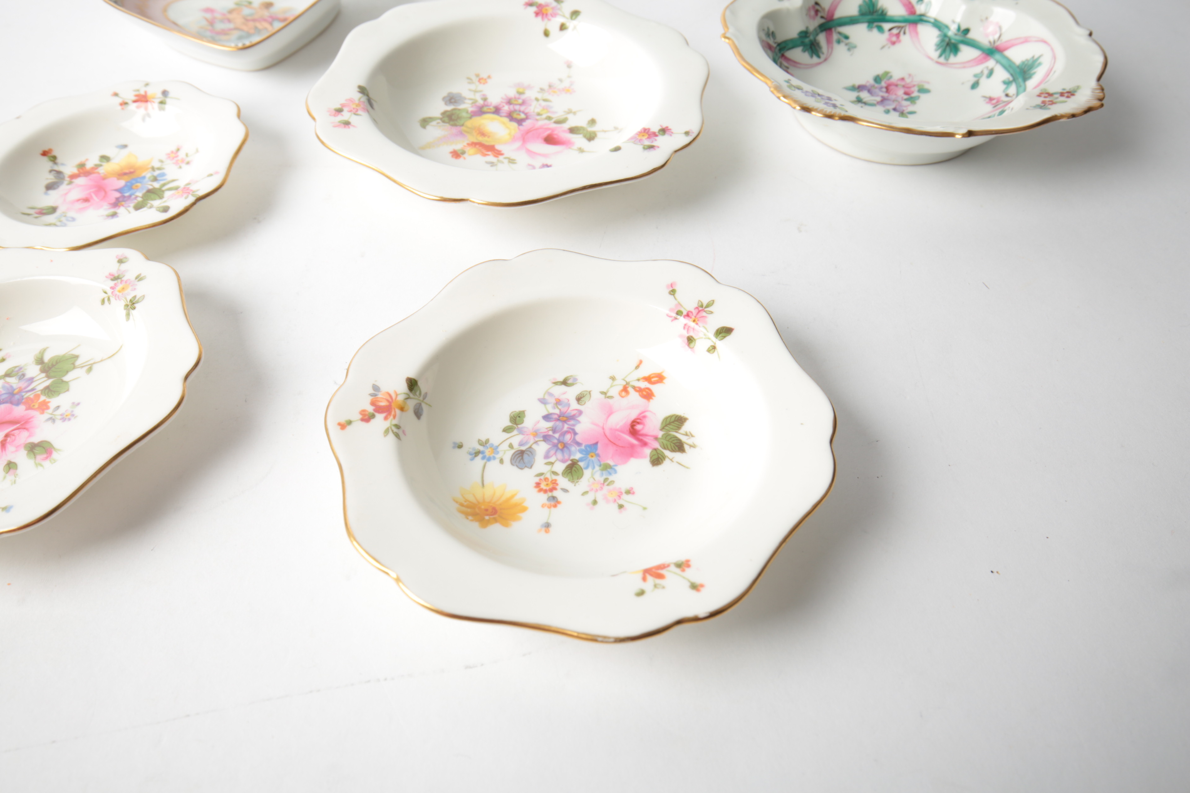 Vintage Royal Crown Derby "Posies" and Other Decorative Dishes