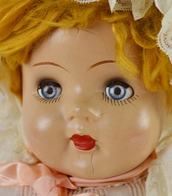 Vintage M&S Shillman Composition Doll