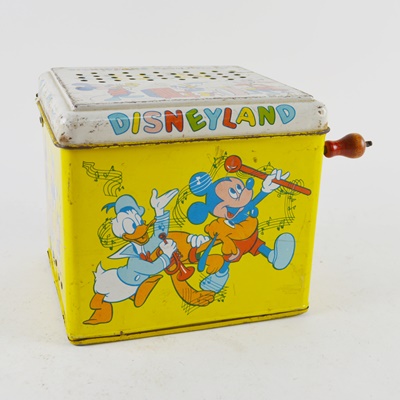 Vintage J. Chein "Disney Land Melody Player"