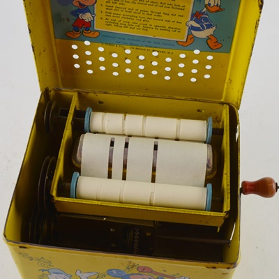 Vintage J. Chein "Disney Land Melody Player"