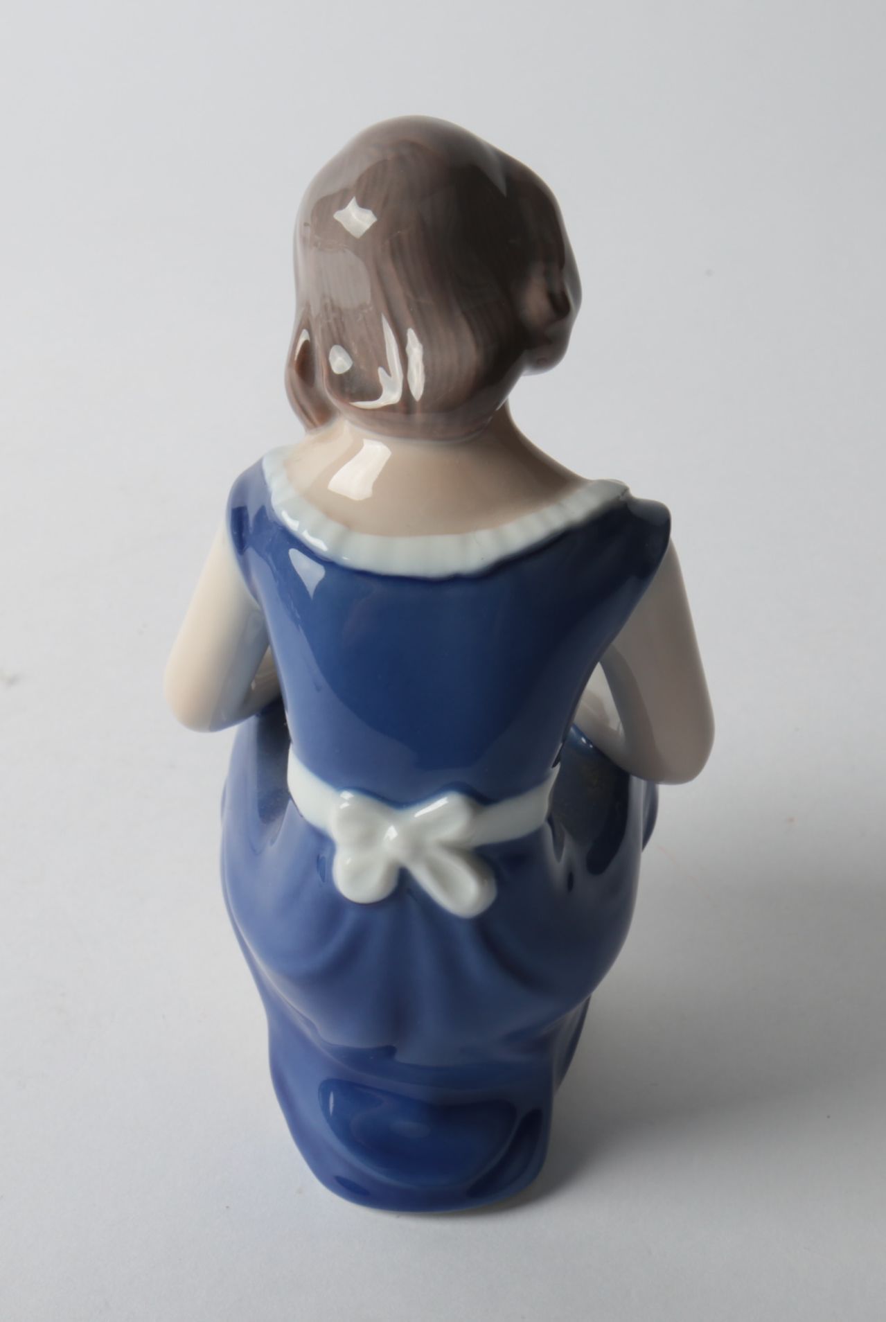Bing & Grøndahl Danish Porcelain Figurine of a Girl with Dove