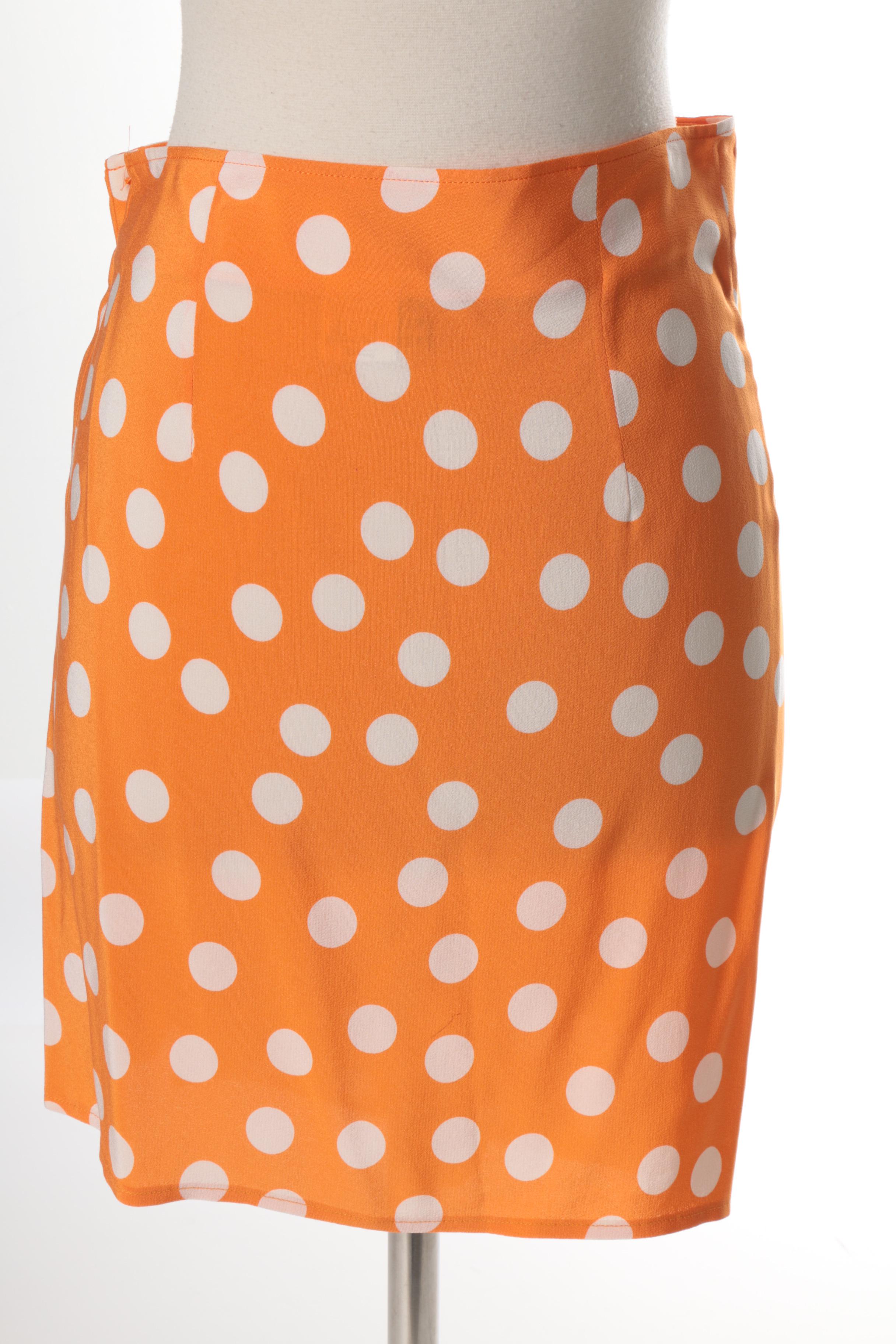 Genny Silk Polka Dot Suit