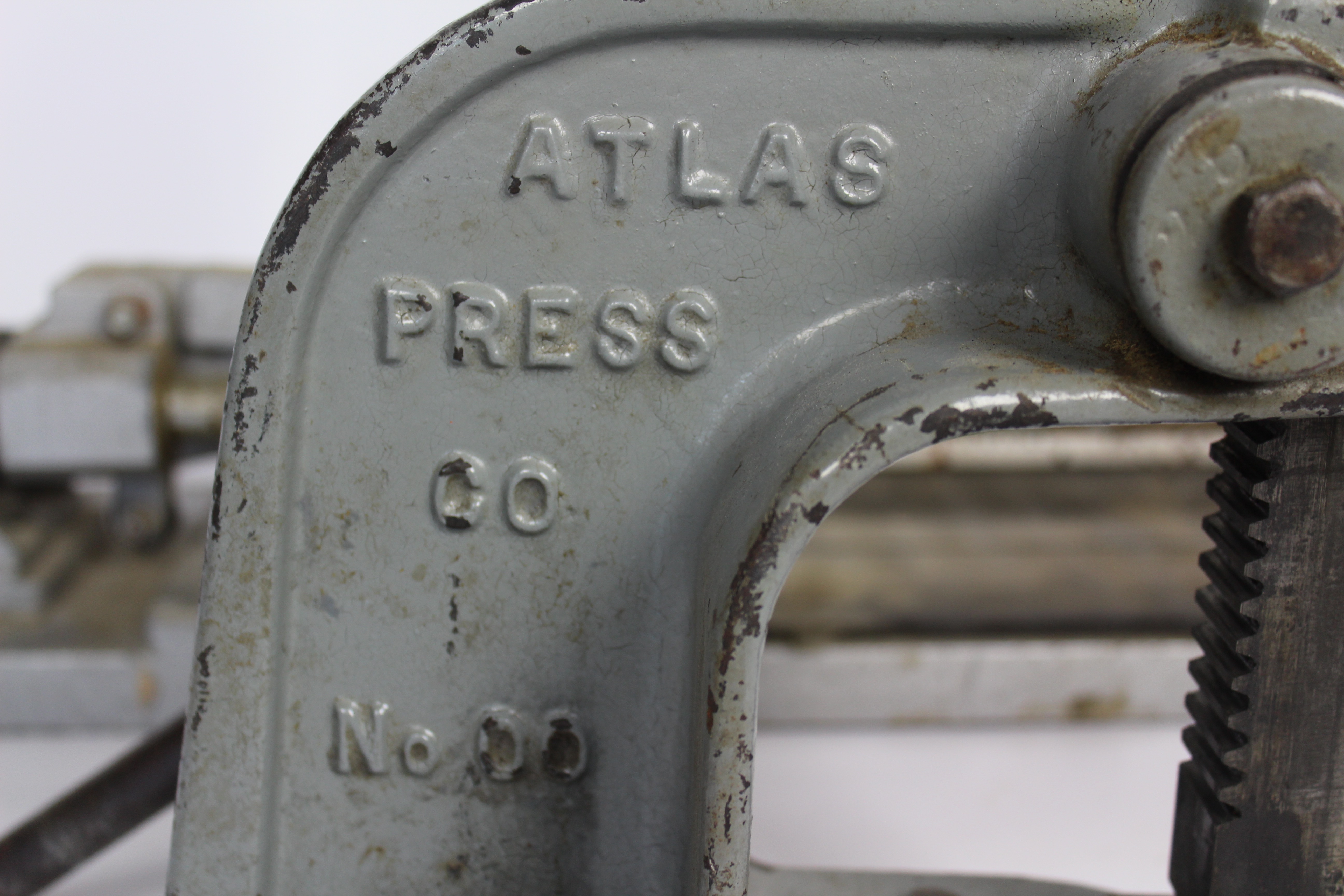 Vintage Tools Including an Arbor Press and Tile Cutter