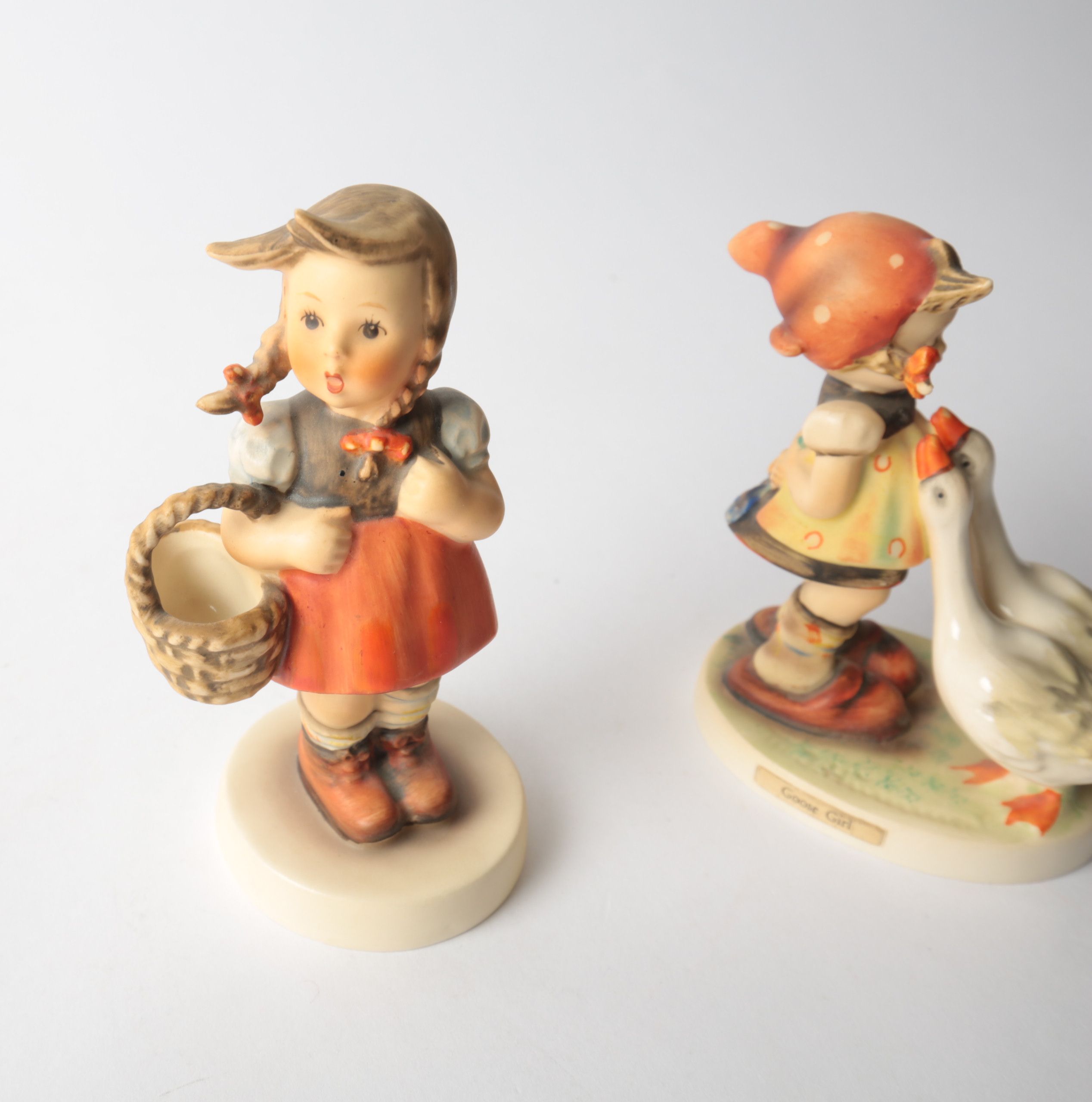 Pair of Porcelain Goebel Hummel Figurines