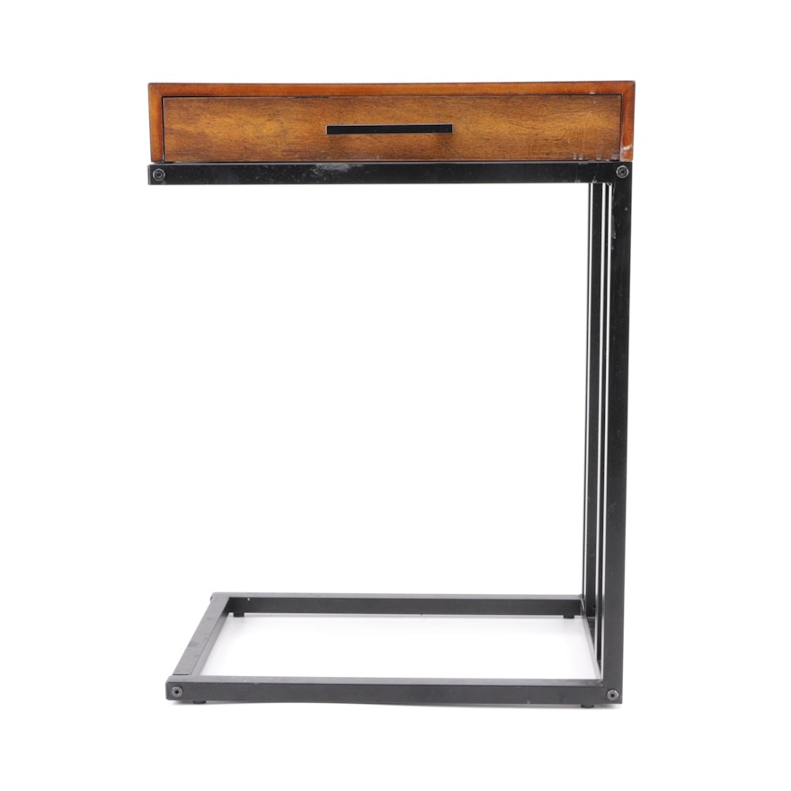 Industrial Style End Table