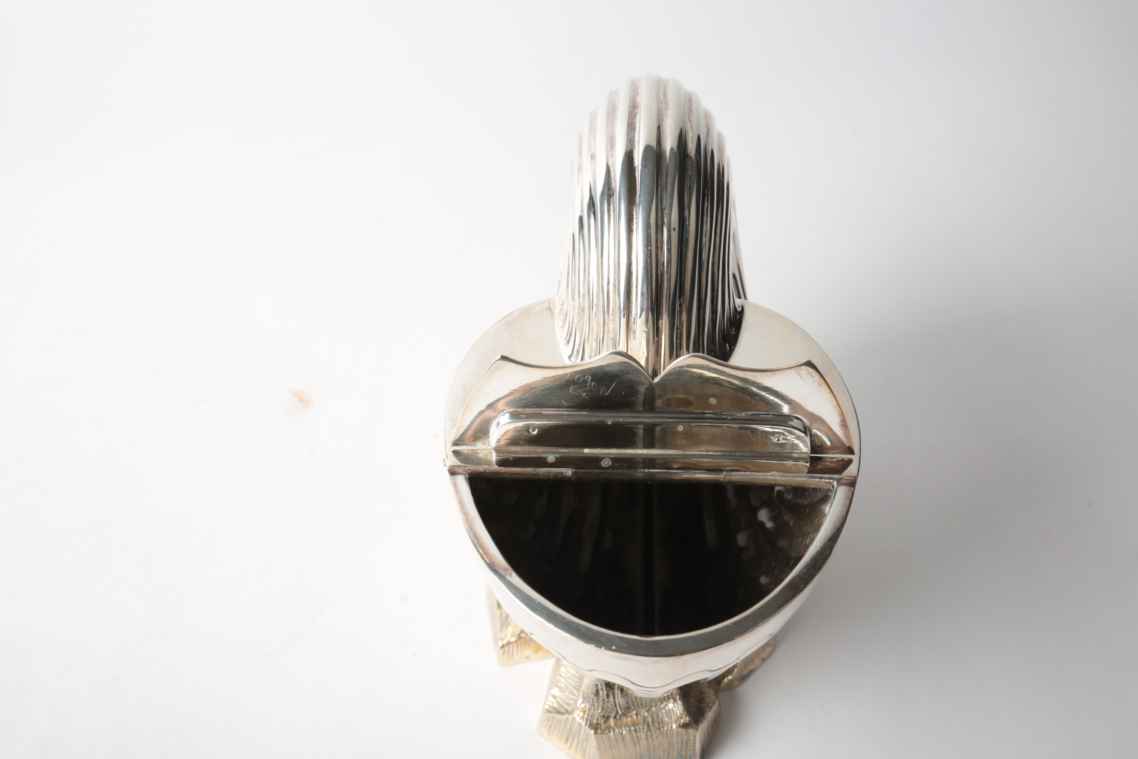 Sterling Silver Shell Condiment Dish