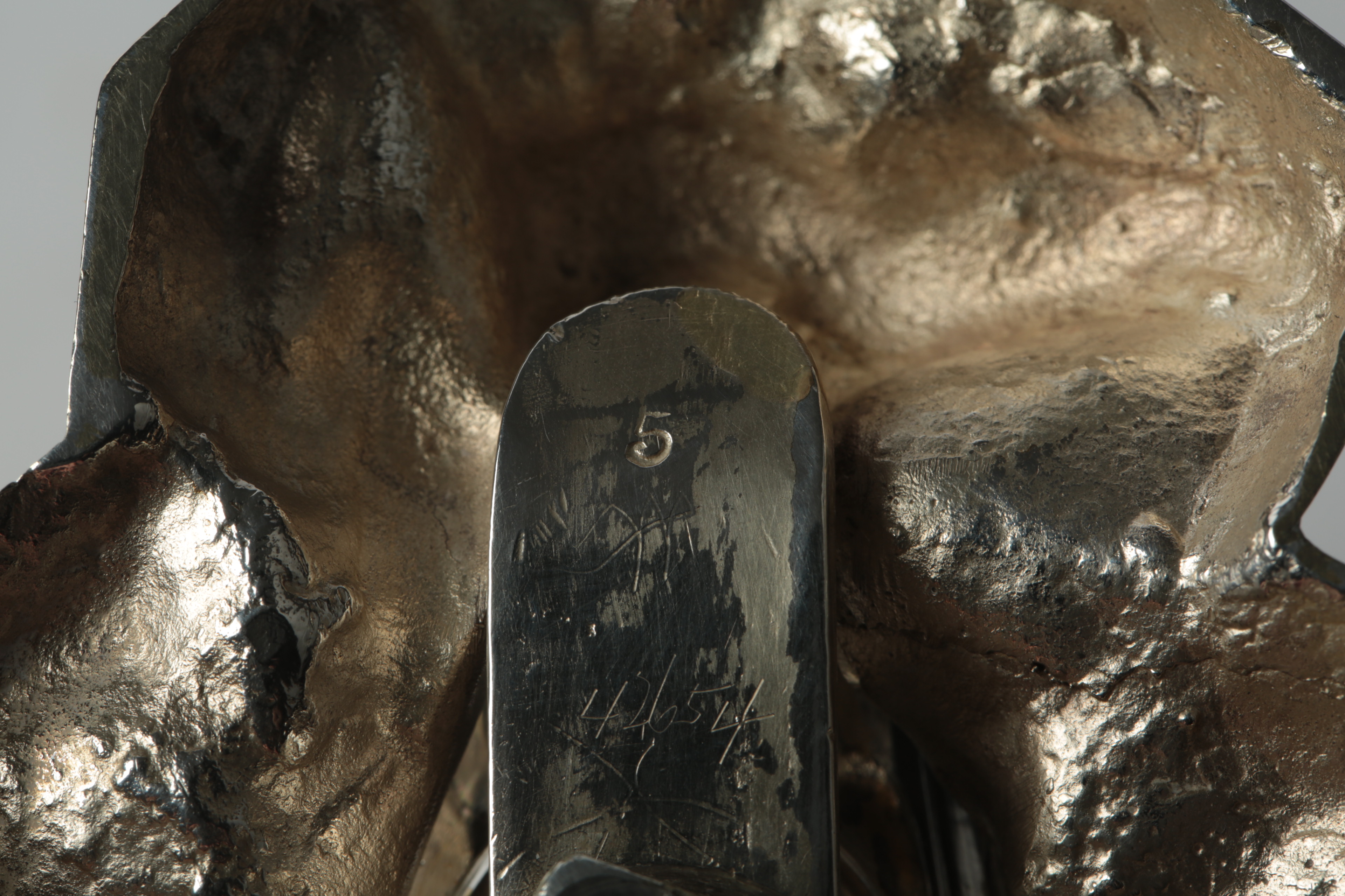 Sterling Silver Shell Condiment Dish