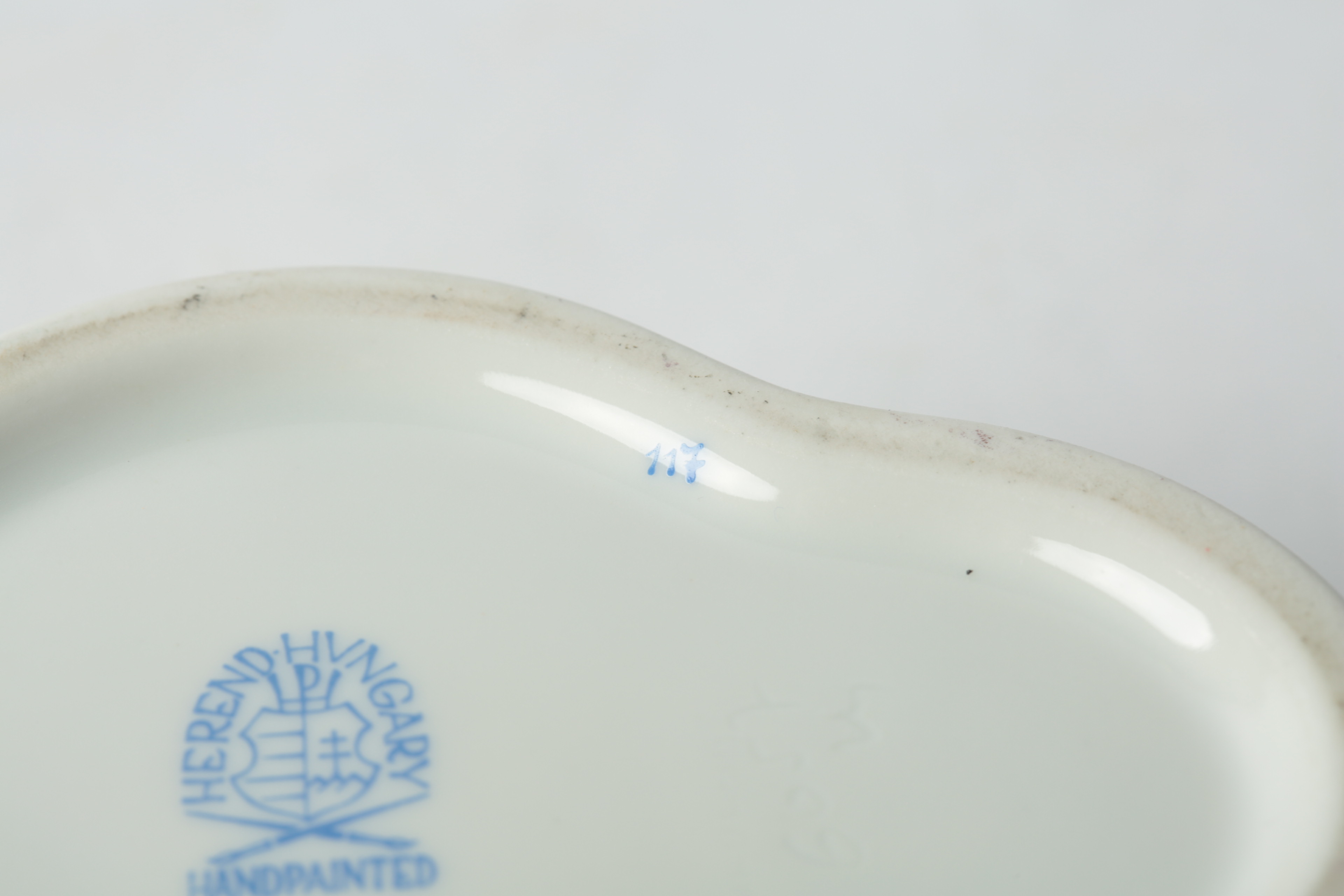 Herend "Black Dynasty" Porcelain Trinket Box