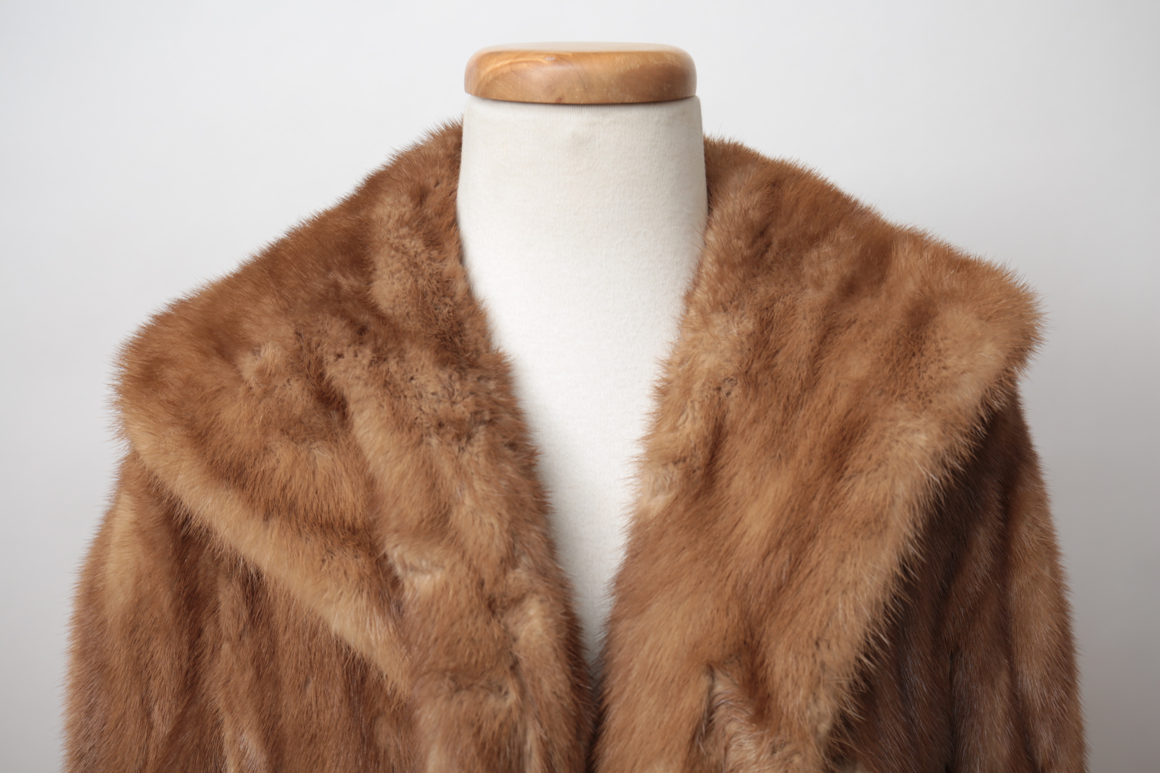 Vintage Leppert Roos Mink Fur Coat
