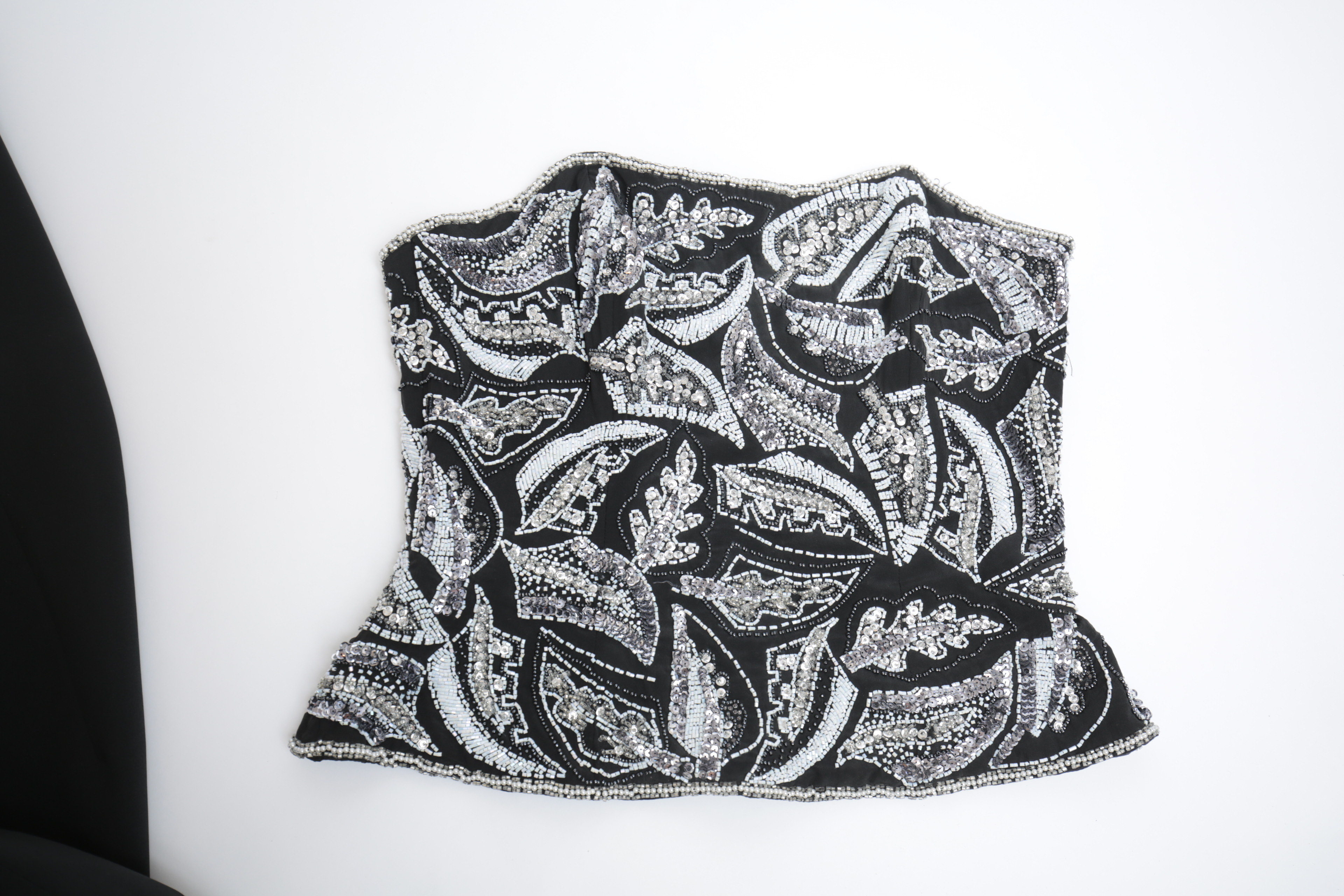 Women's Beaded Halter Top and Halter Dress