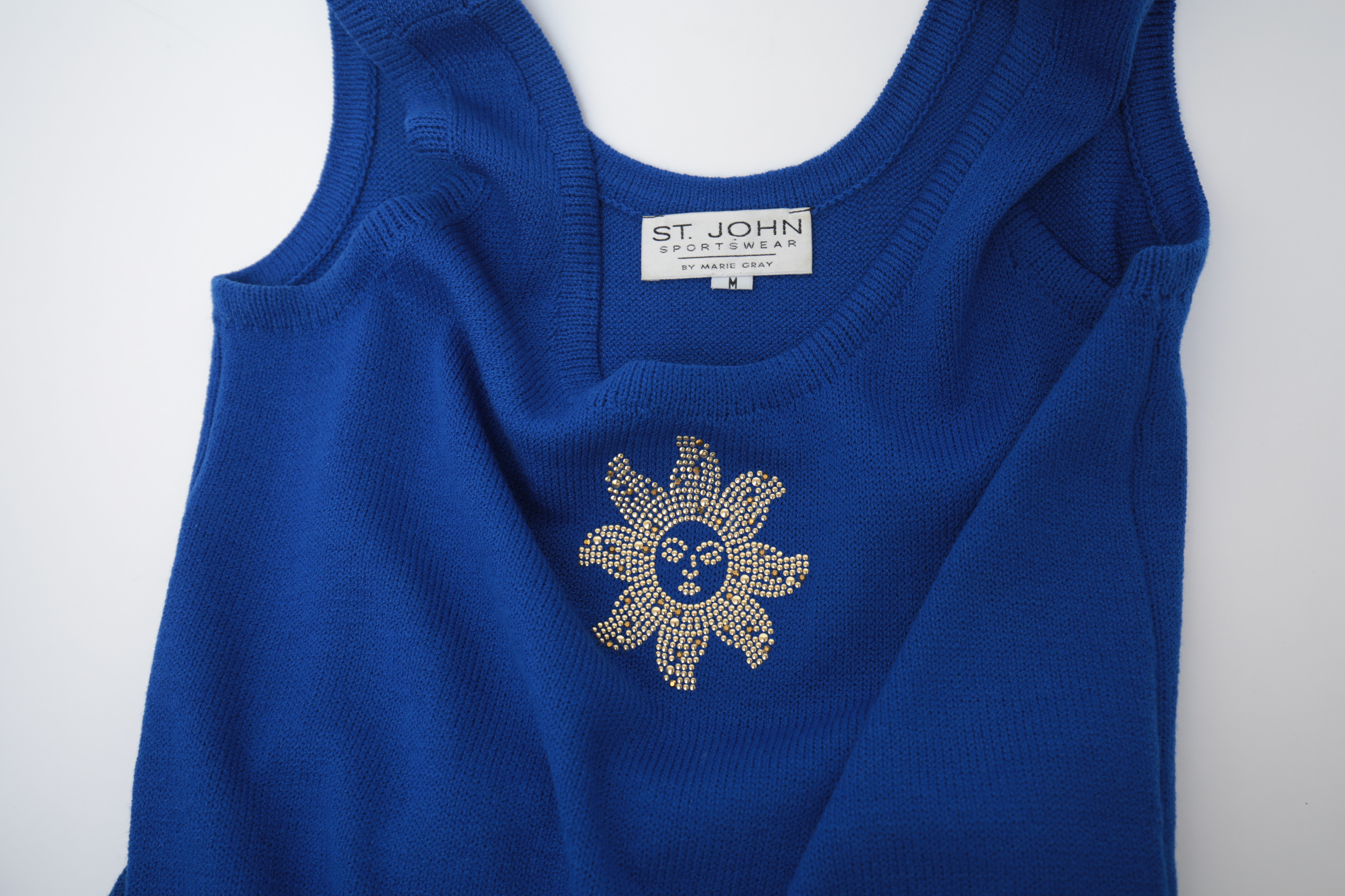 St. John Sport Knitwear Set in Celestial Blue