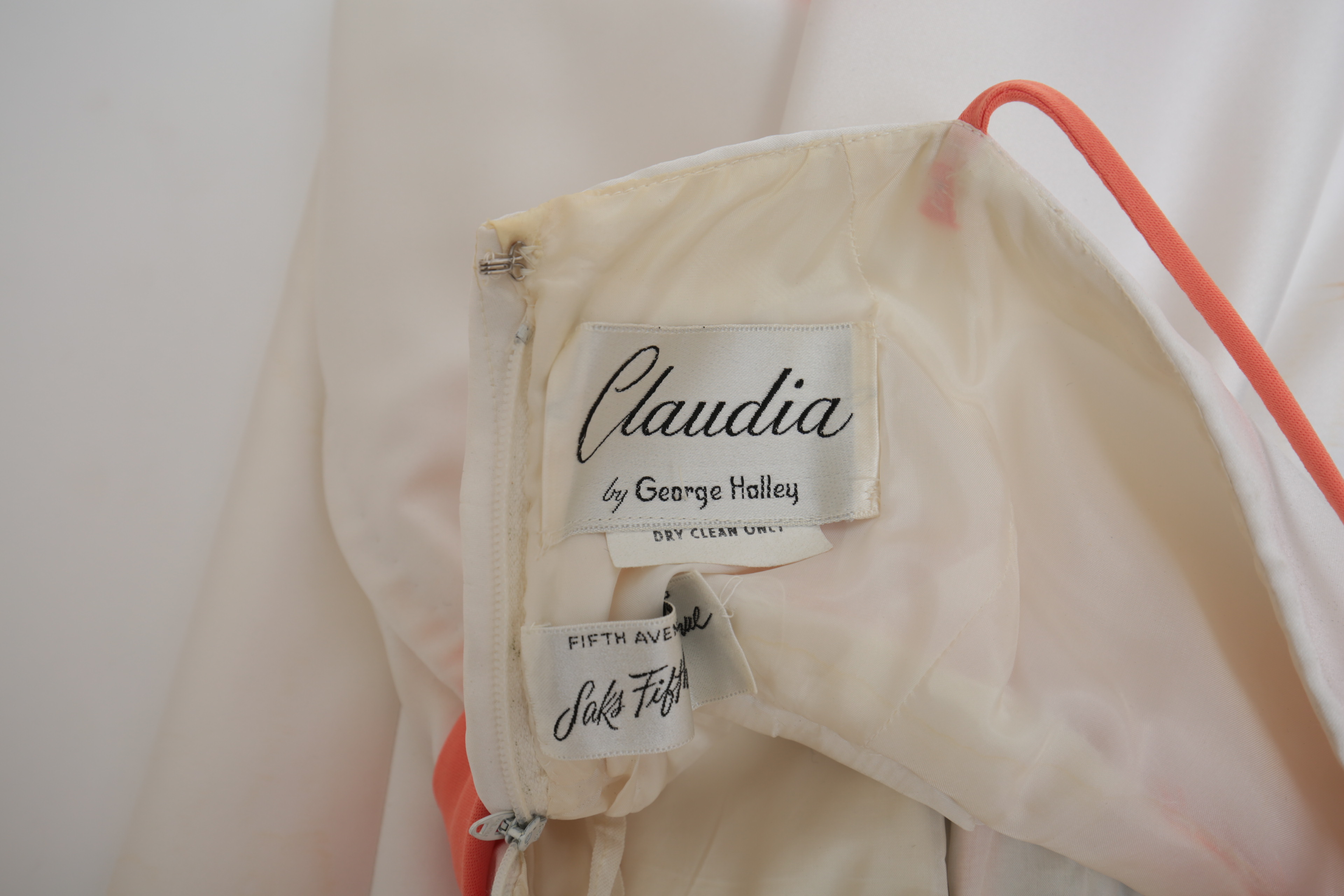 Vintage Claudia by George Halley Sleeveless Dress