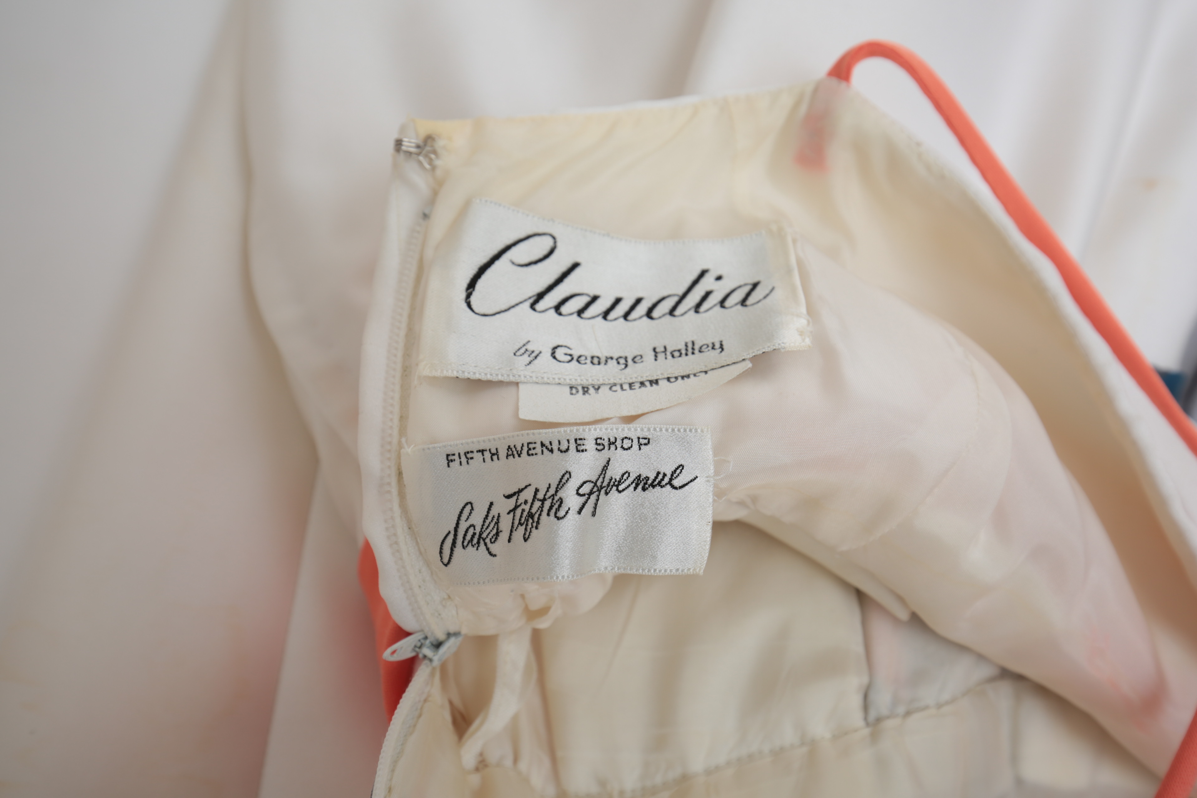 Vintage Claudia by George Halley Sleeveless Dress