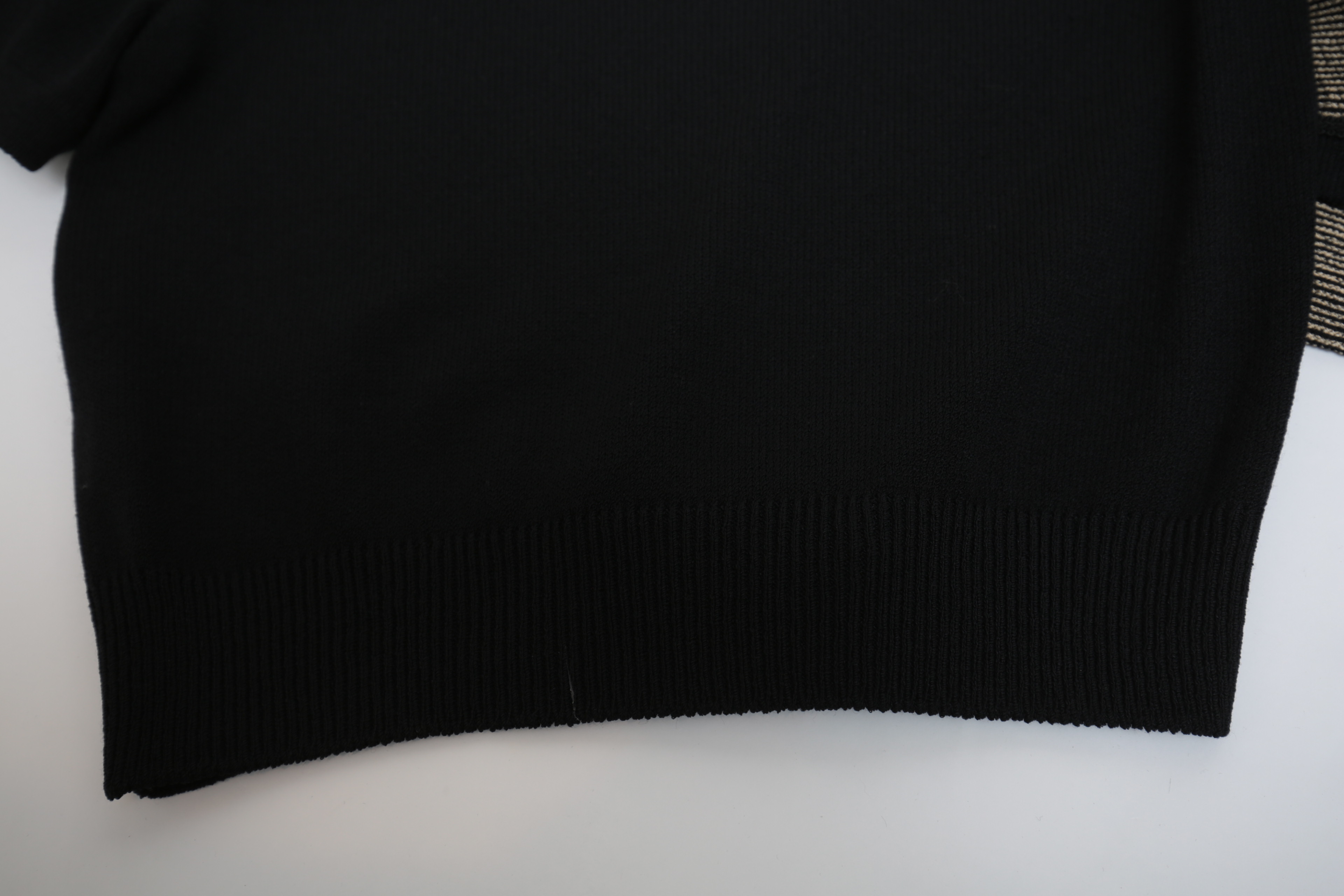 St. John Knit Top in Black and Knit Jacket