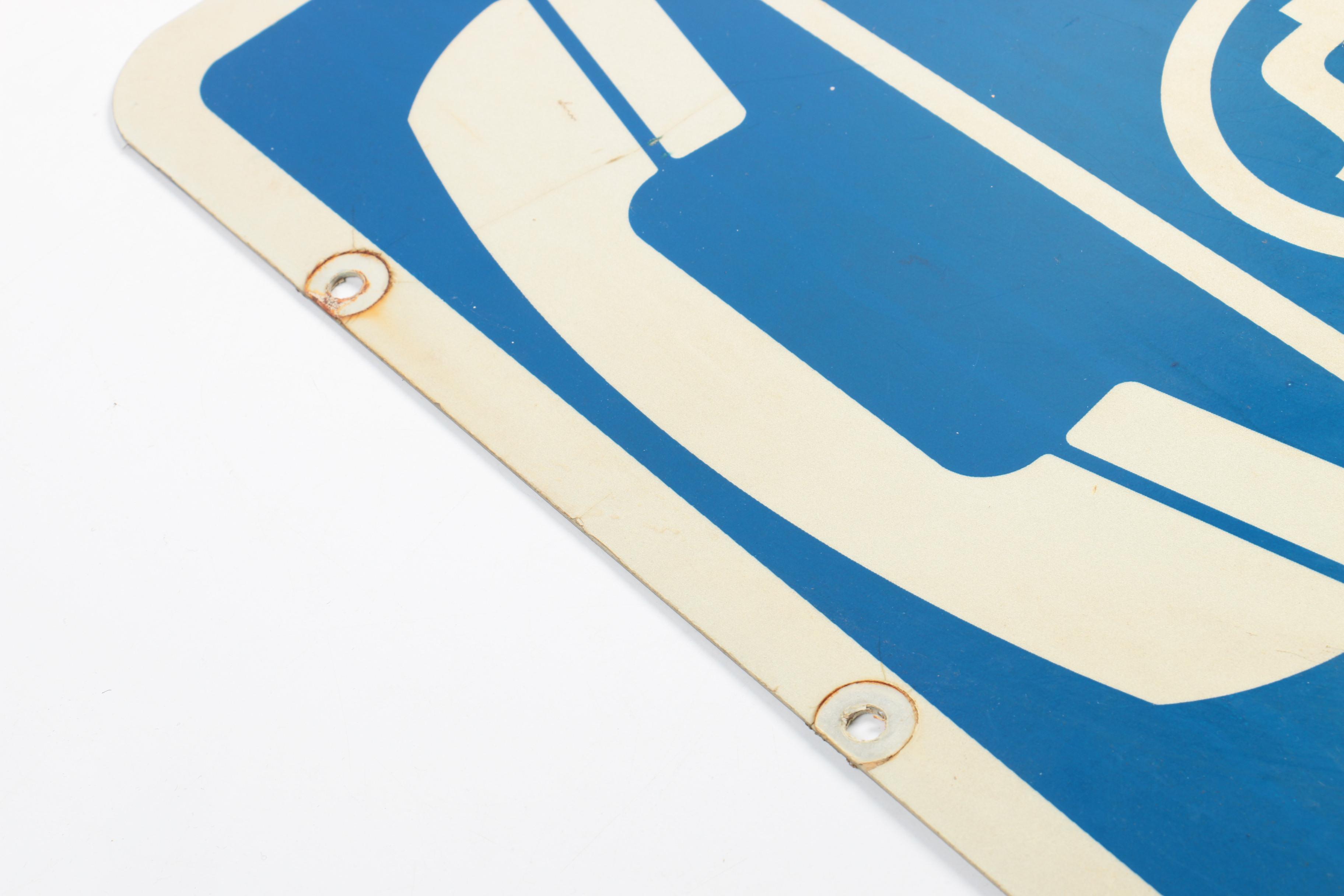 Vintage Michigan Bell Sign