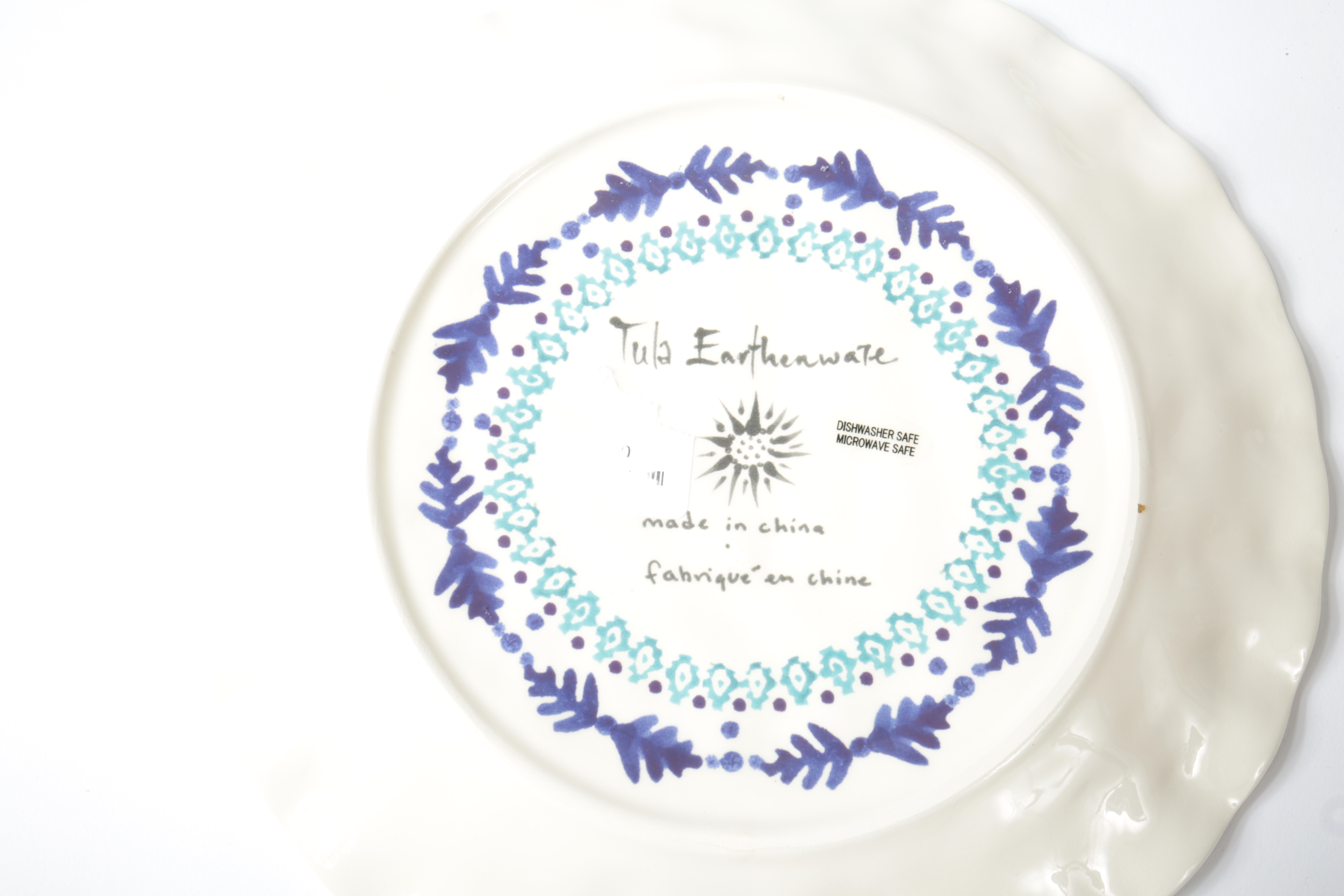 Tula Earthenware Dessert Plates