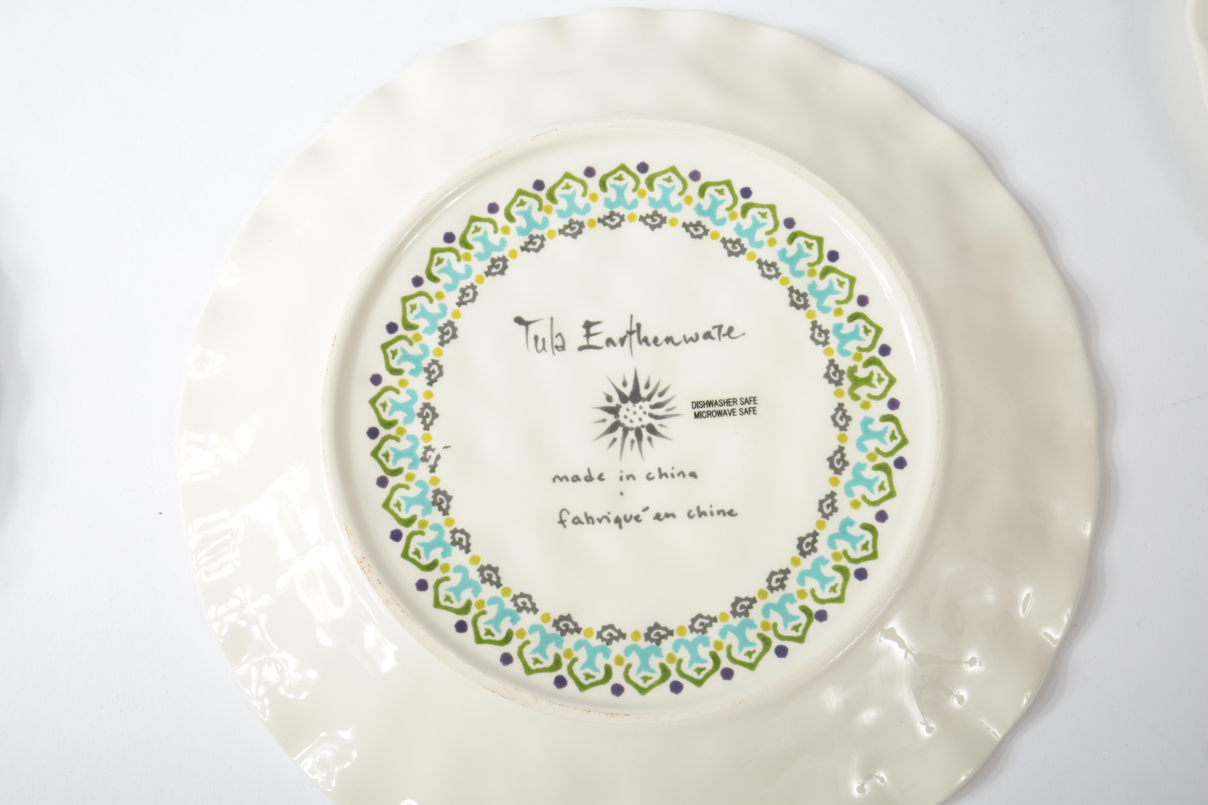 Tula Earthenware Dessert Plates