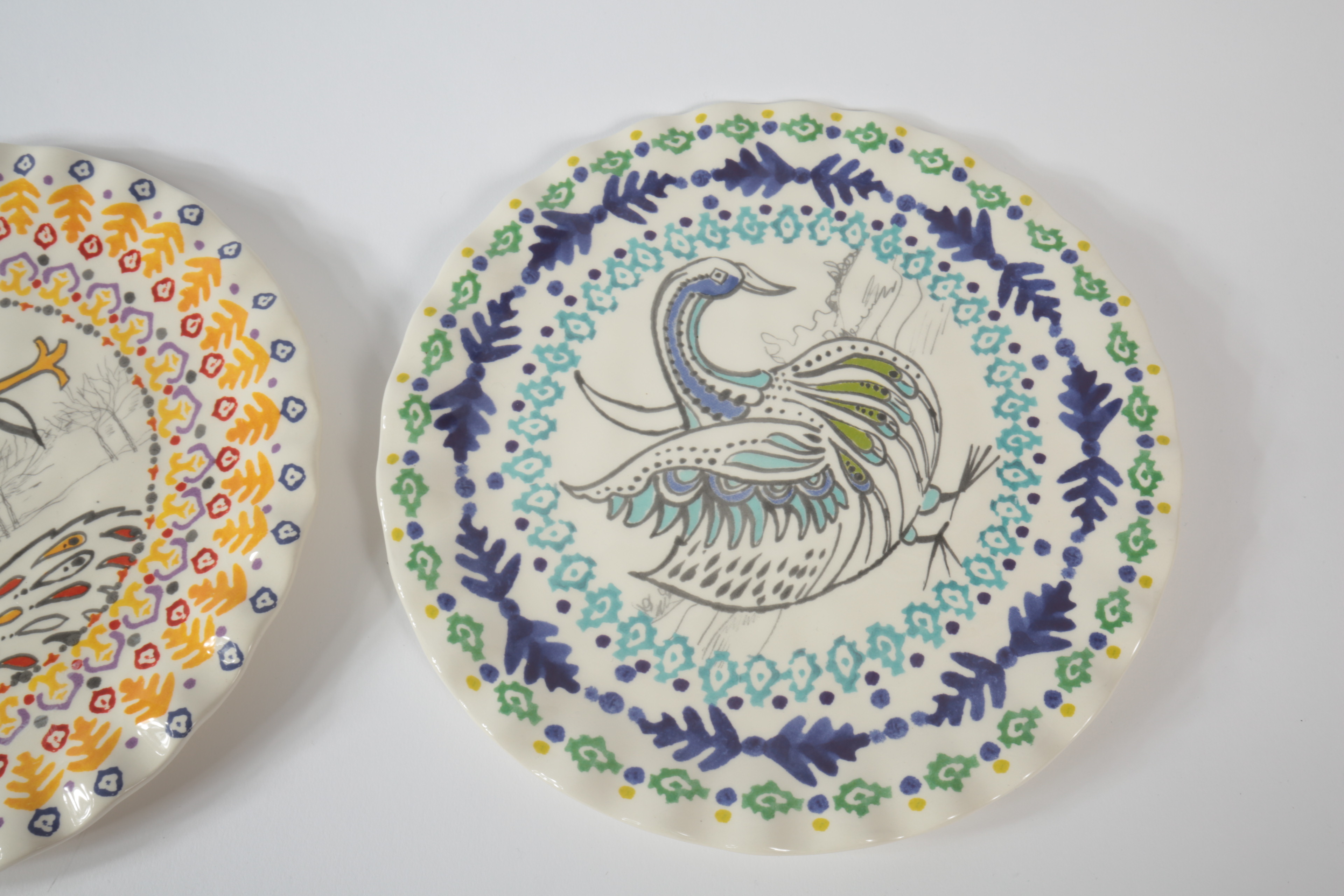 Tula Earthenware Dessert Plates