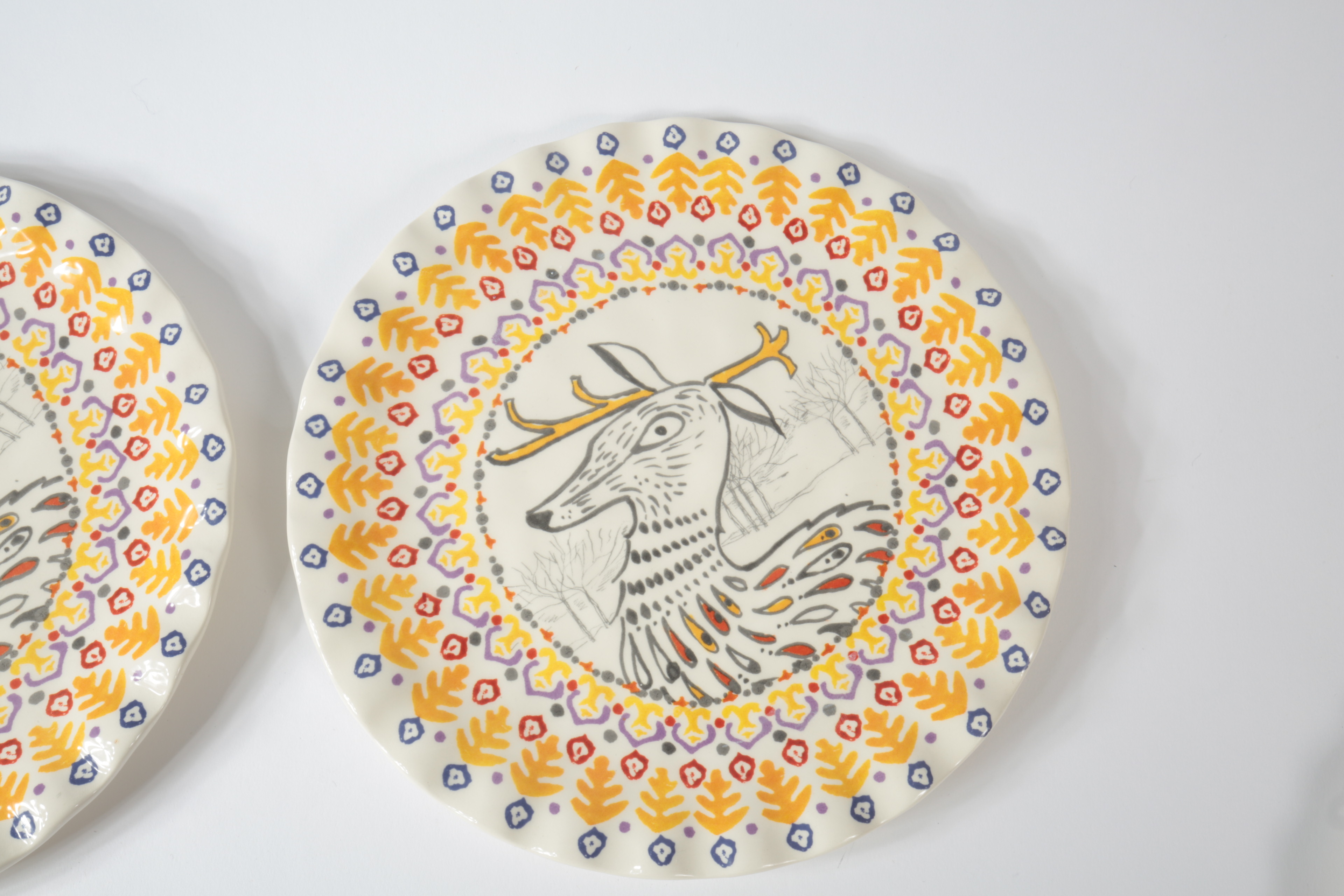 Tula Earthenware Dessert Plates