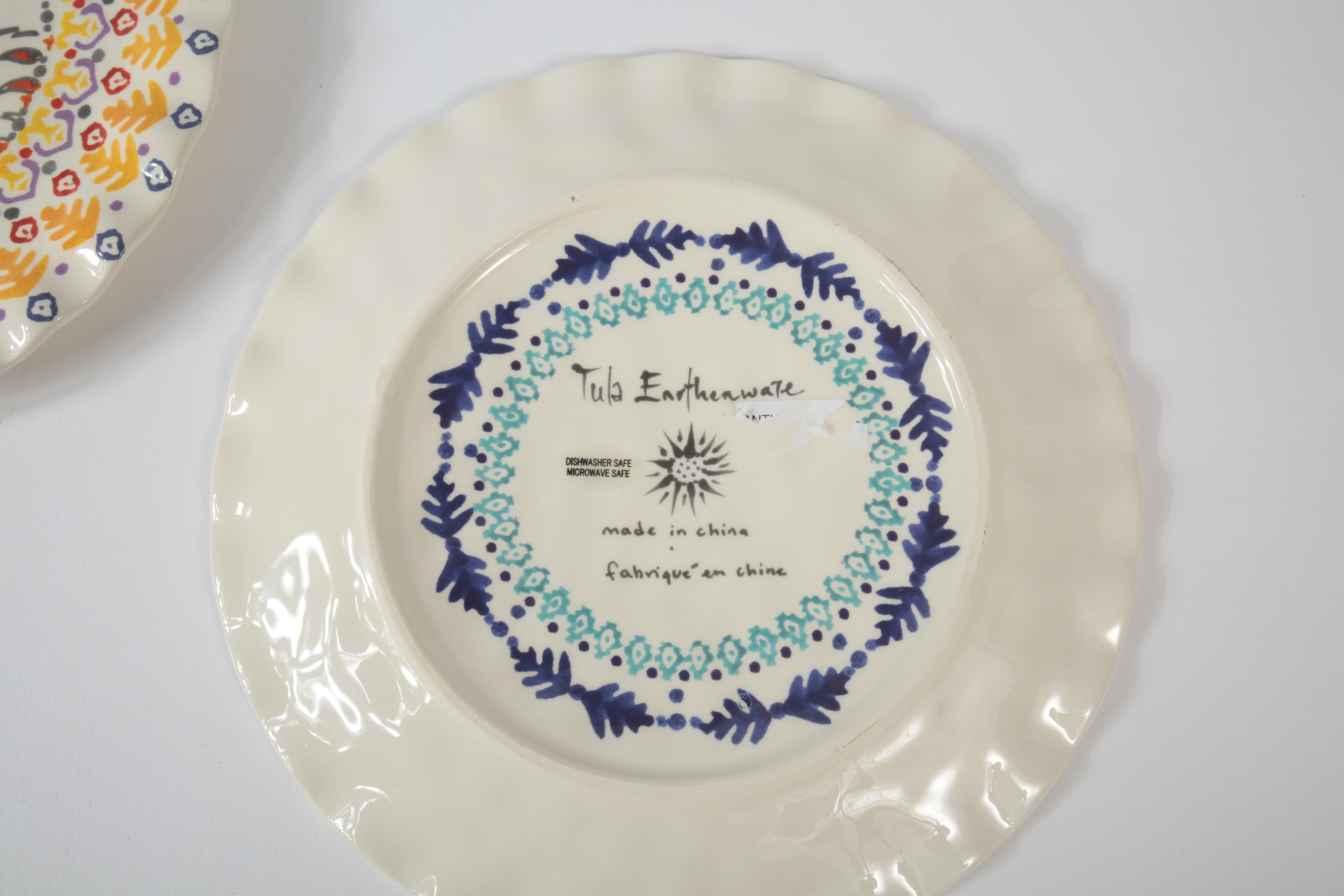 Tula Earthenware Dessert Plates