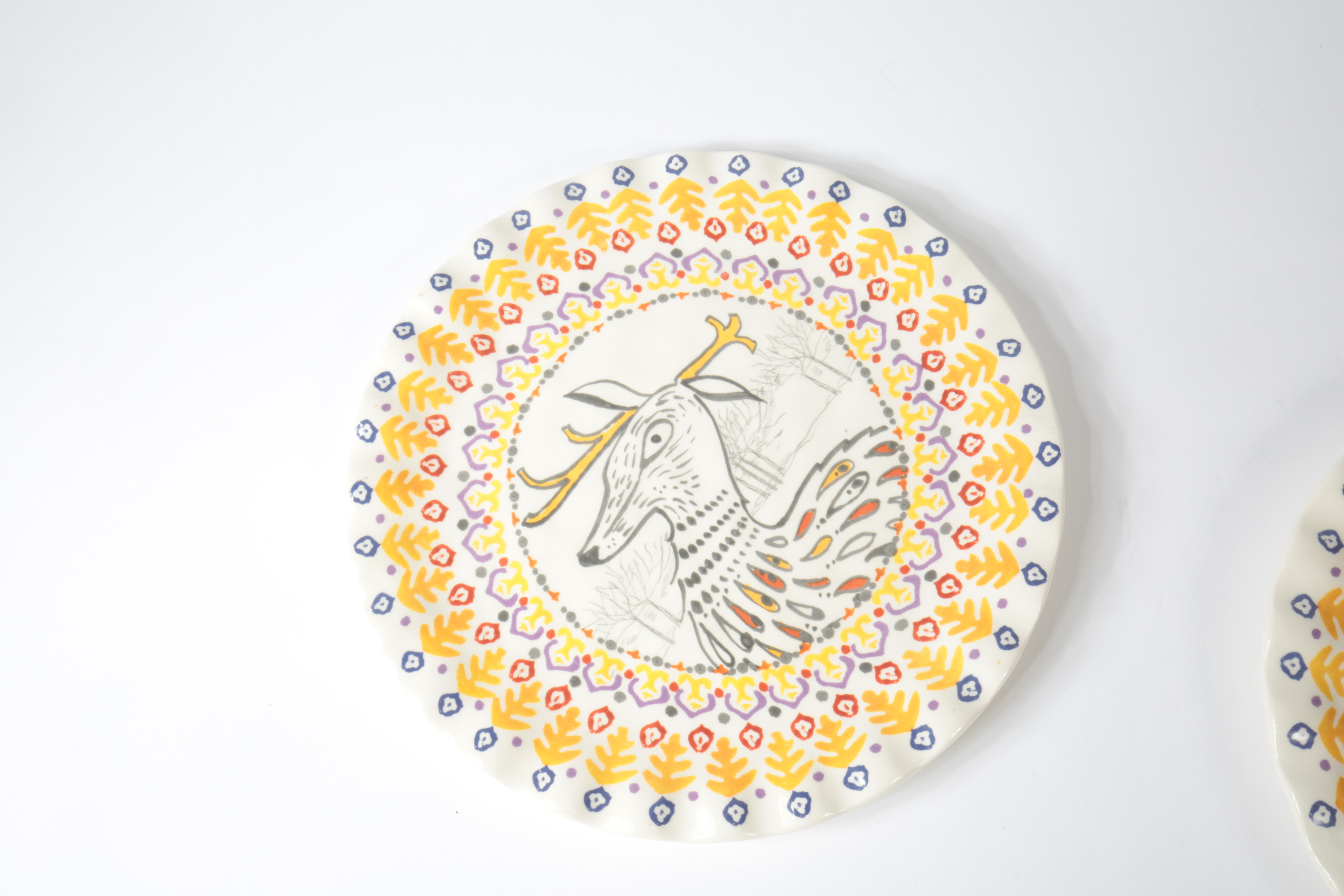 Tula Earthenware Dessert Plates