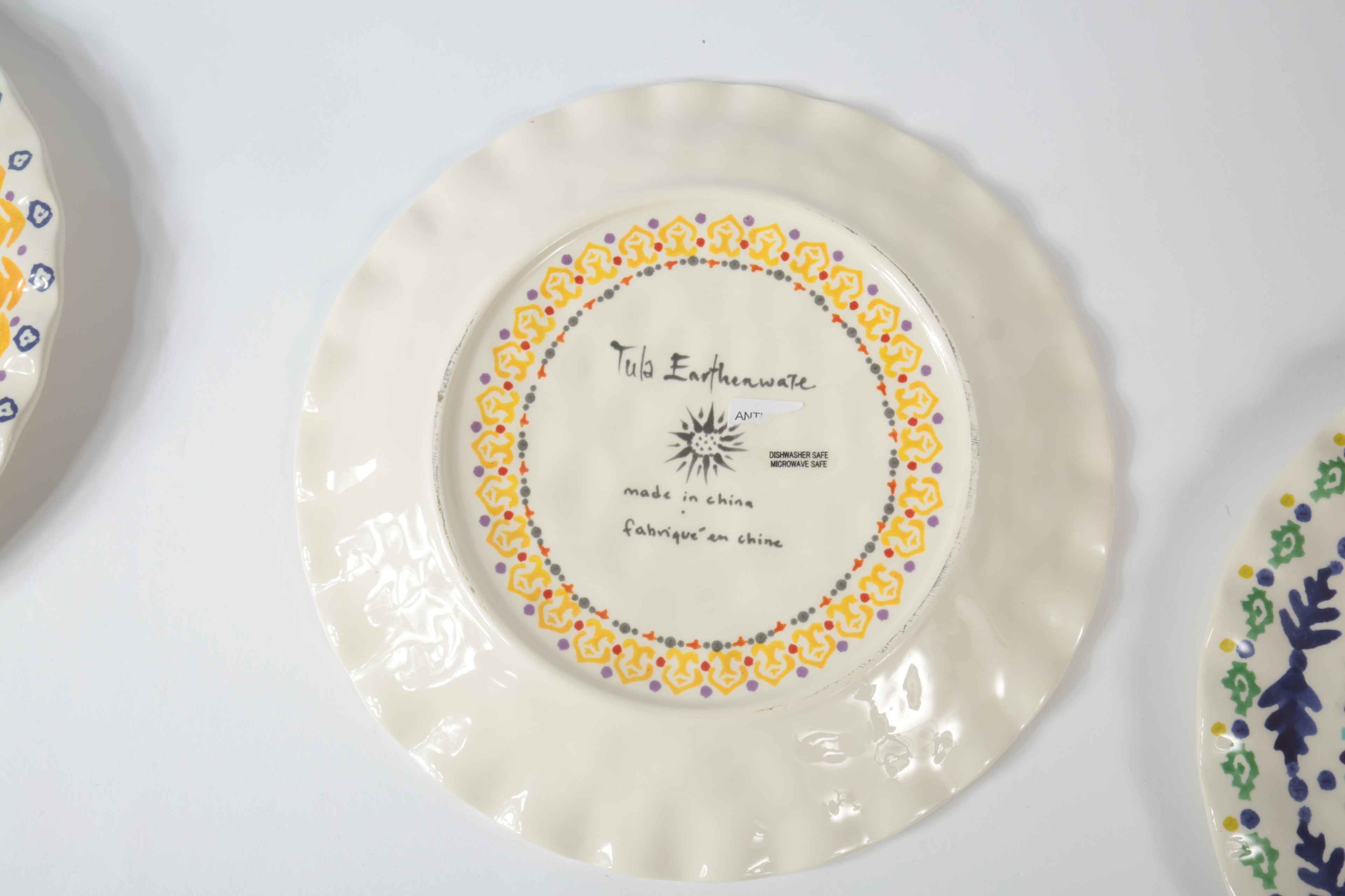 Tula Earthenware Dessert Plates