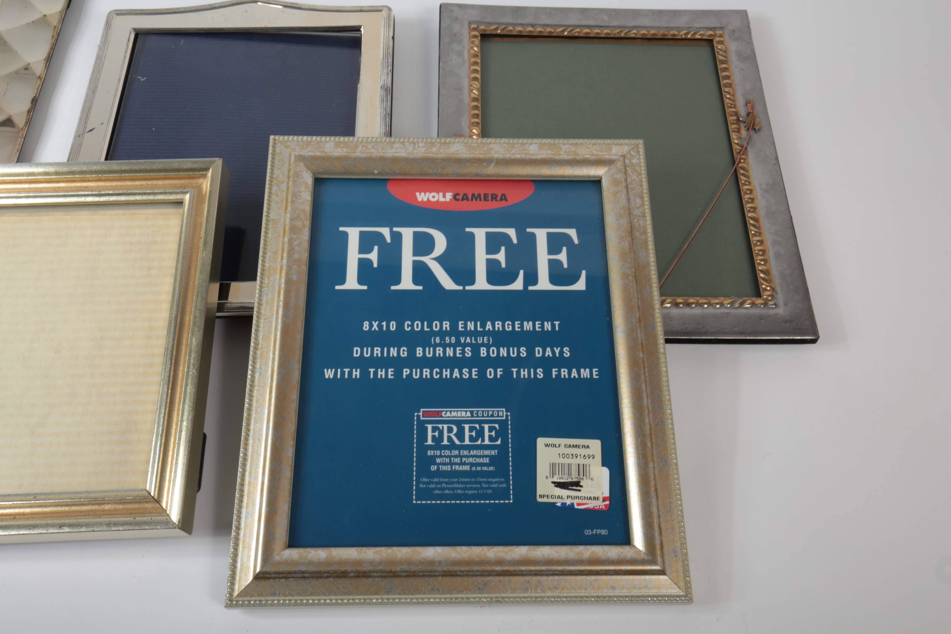 Assortment of Silver-Tone Frames