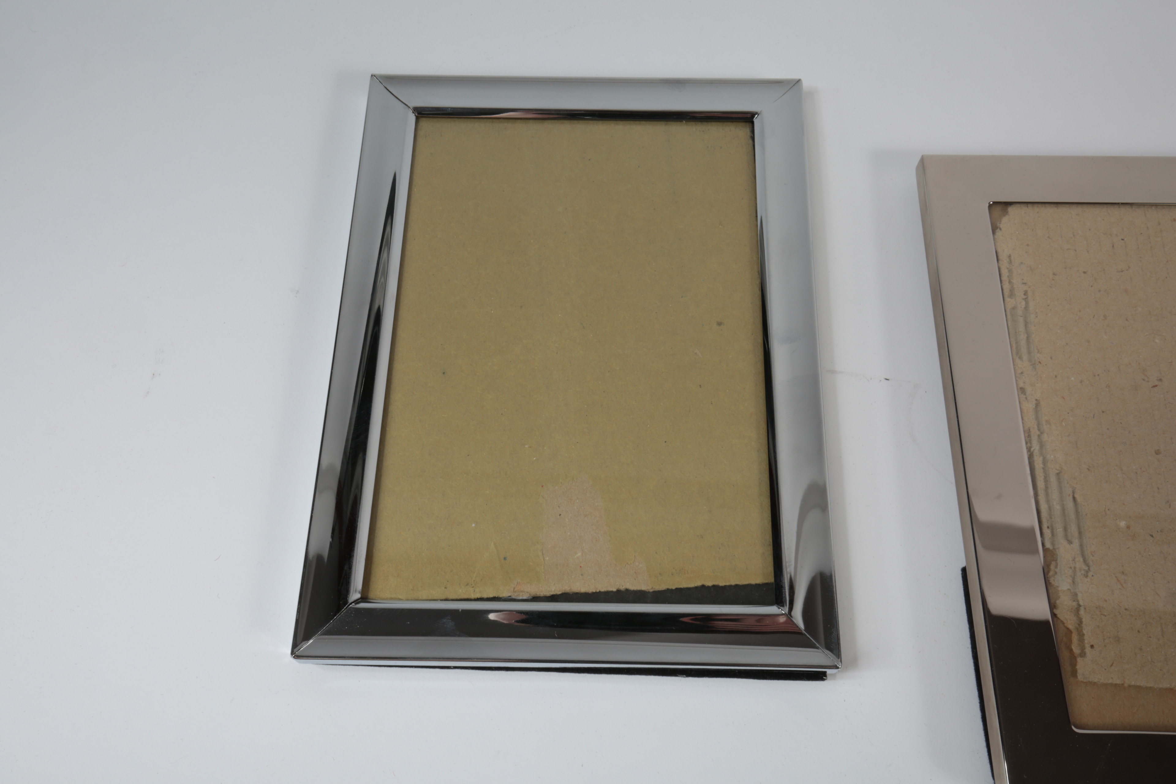 Collection of Silver-Tone Picture Frames