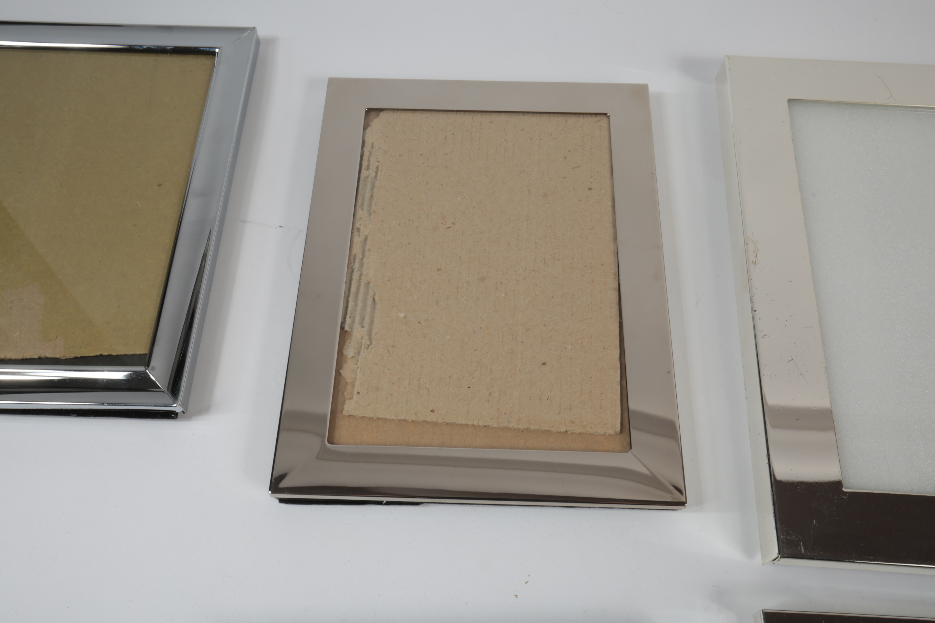 Collection of Silver-Tone Picture Frames