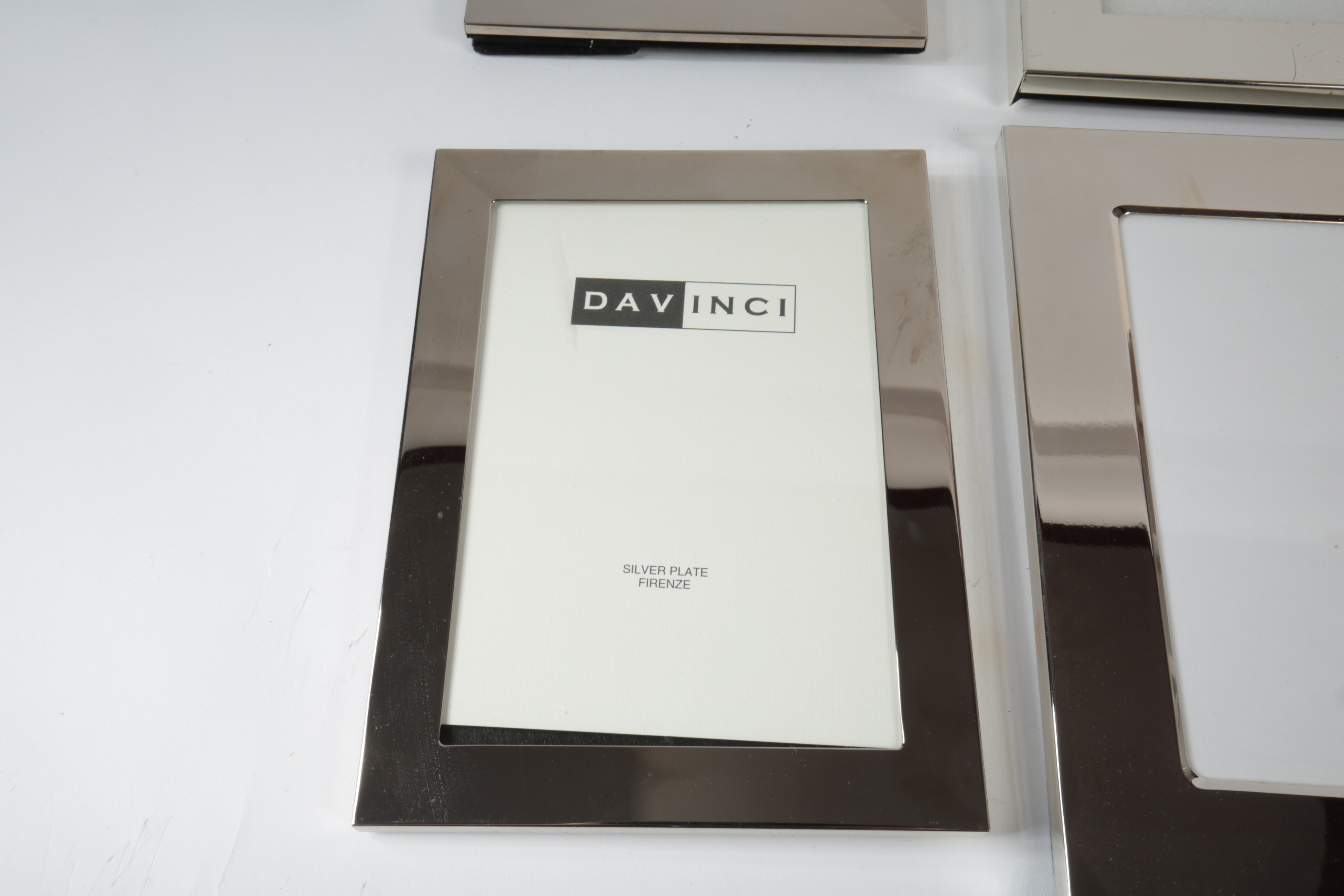 Collection of Silver-Tone Picture Frames