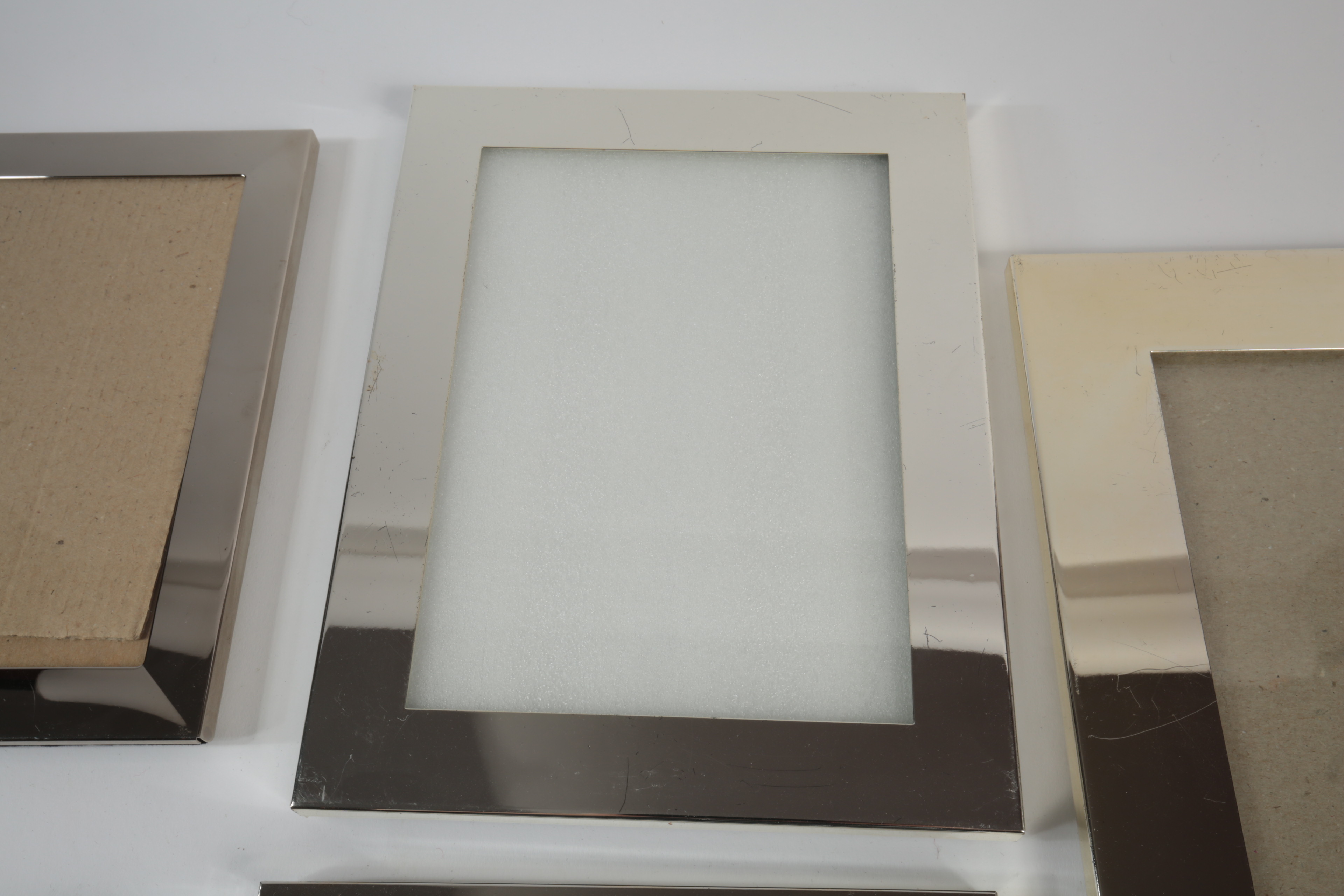 Collection of Silver-Tone Picture Frames