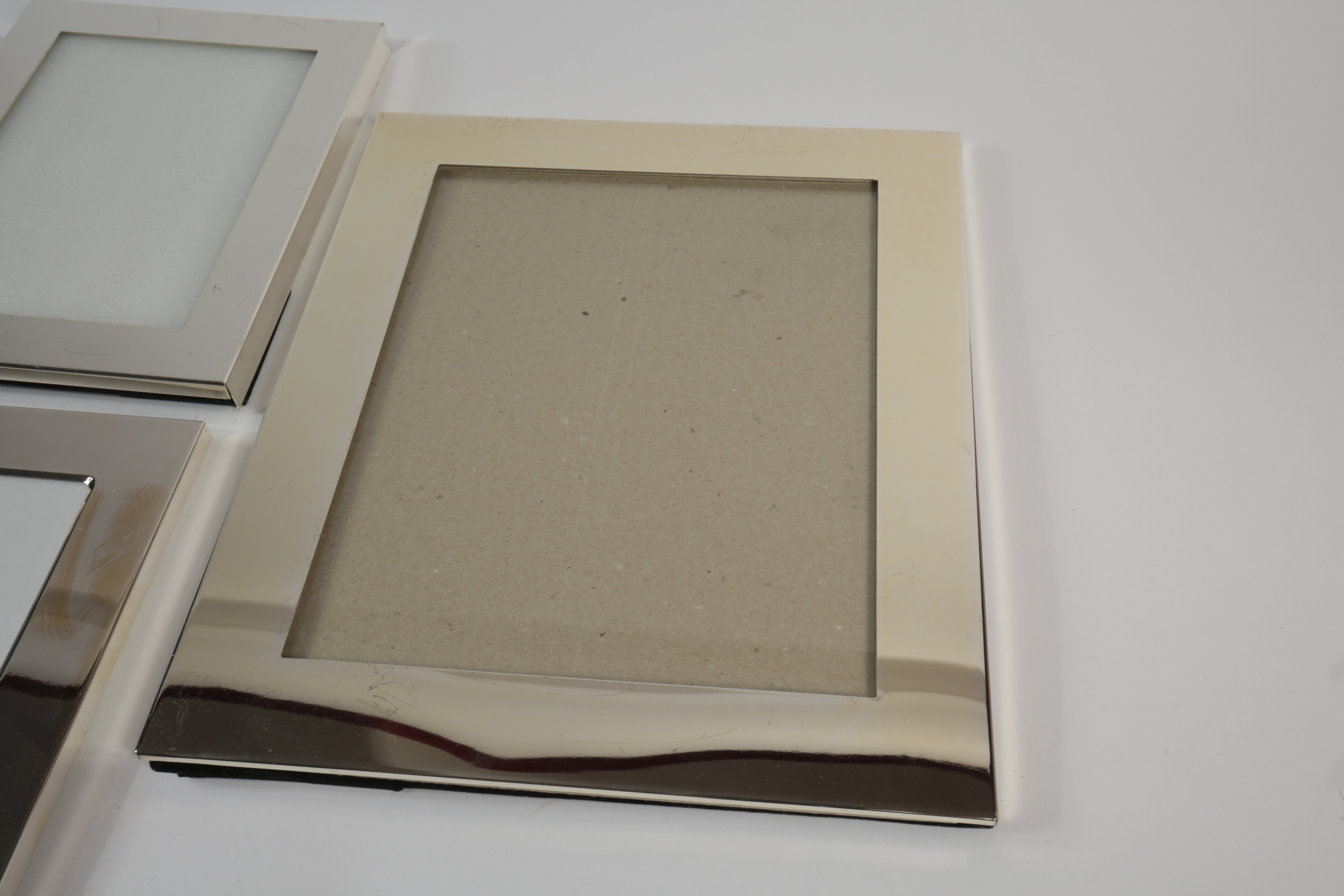 Collection of Silver-Tone Picture Frames