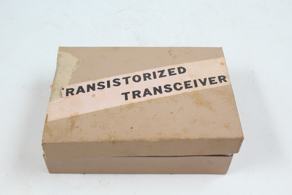 Vintage Transistorized Transceiver and Clock