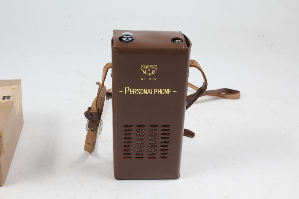 Vintage Transistorized Transceiver and Clock