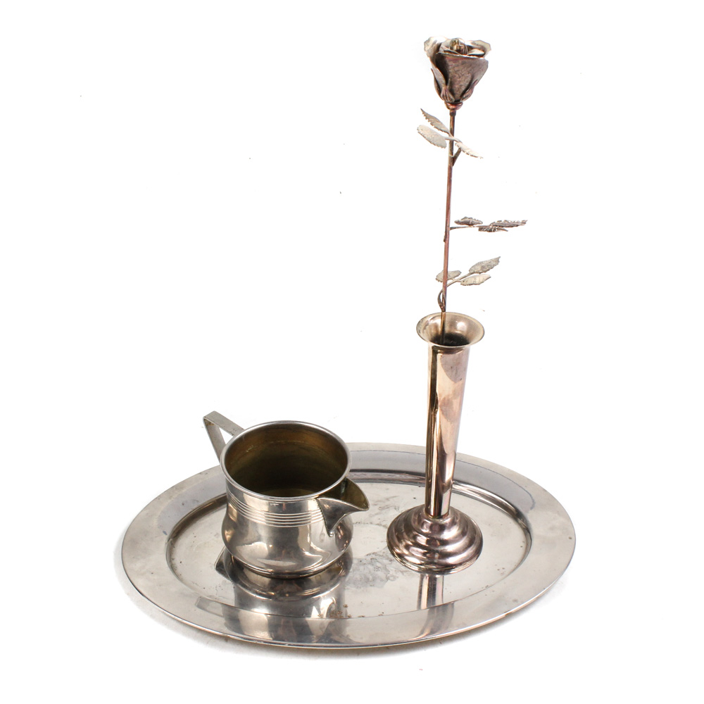 Vintage Silver Plated Table Decor