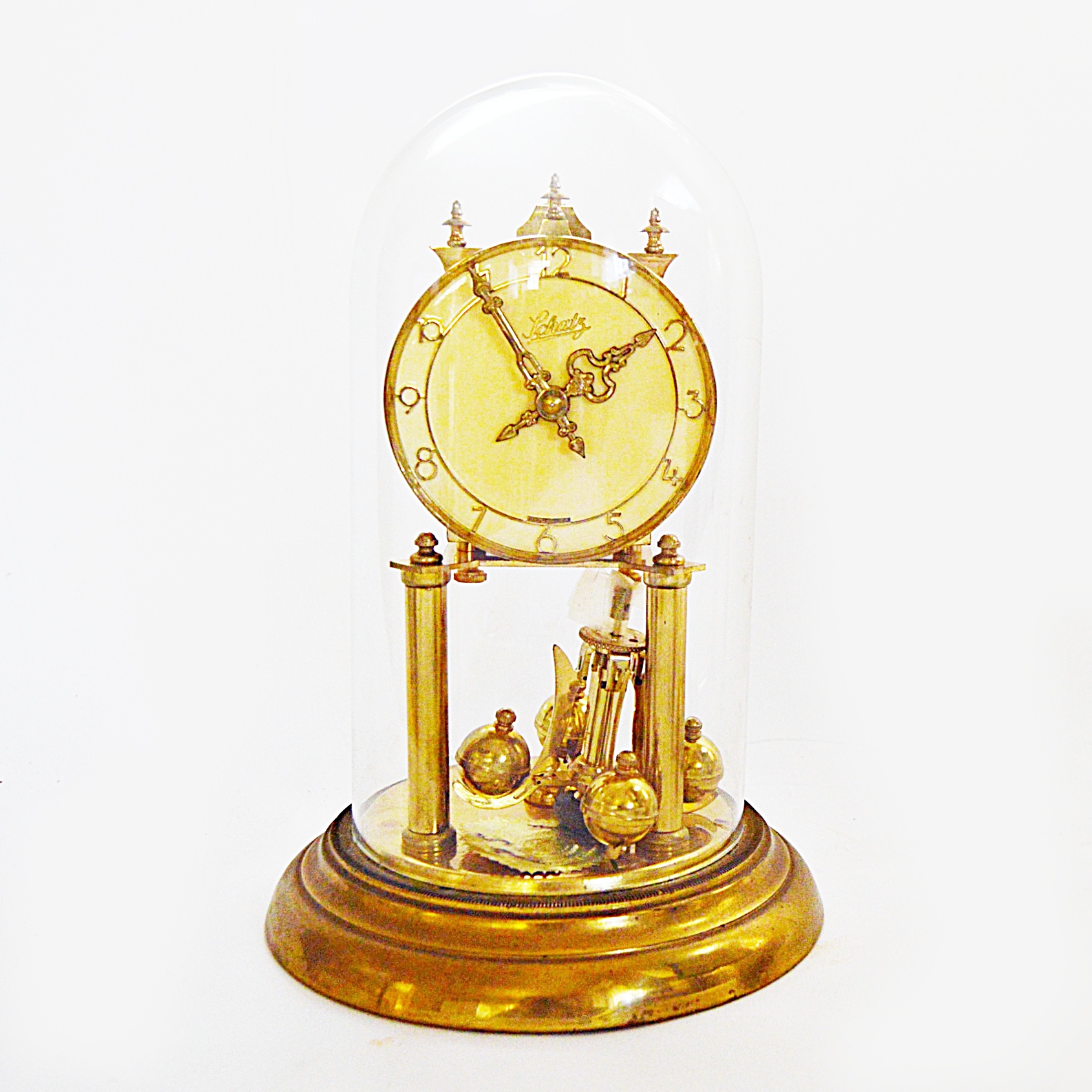 Schatz Domed Anniversary Mantle Clock
