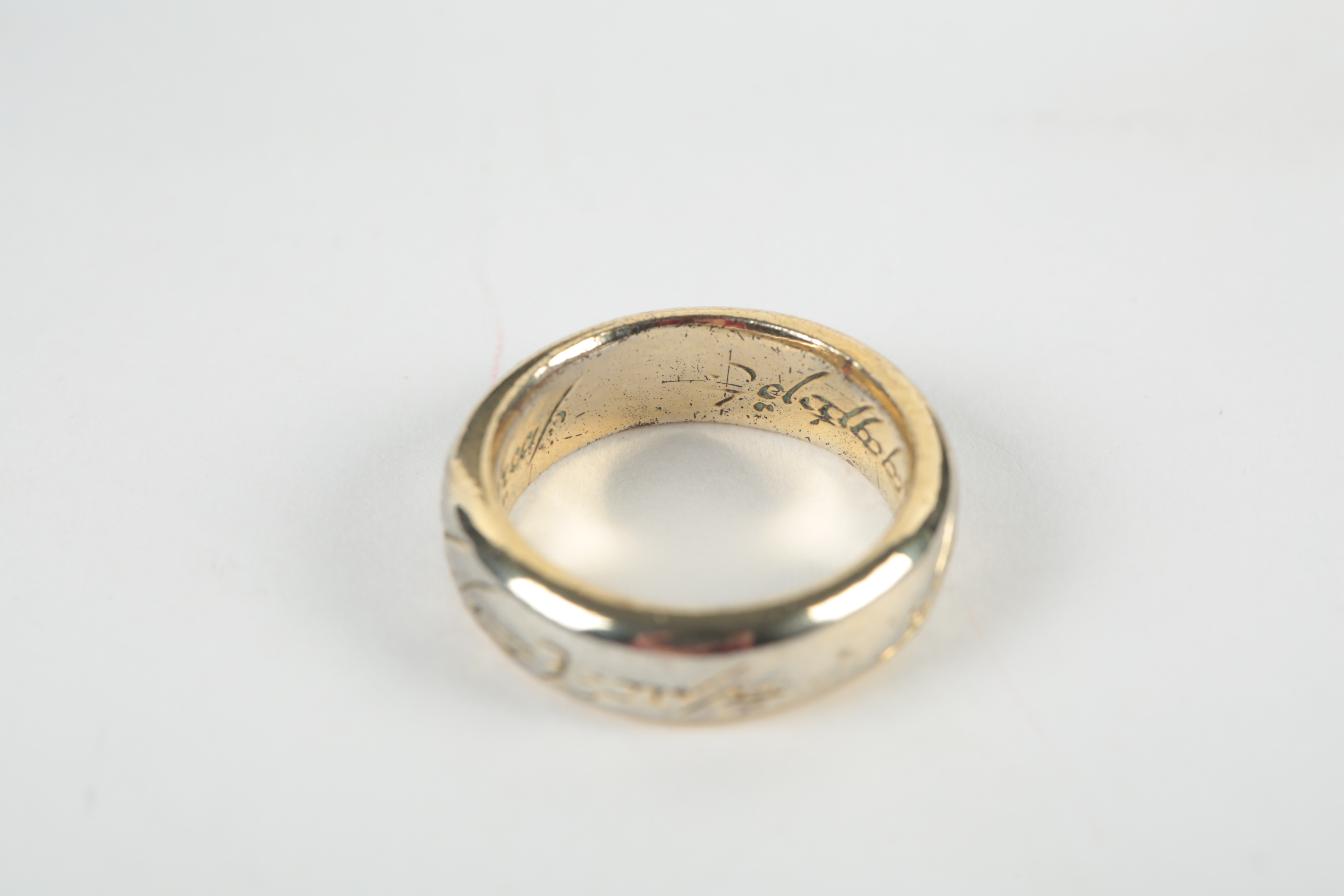 Lord of the Rings Bookends and Costume Ring Set