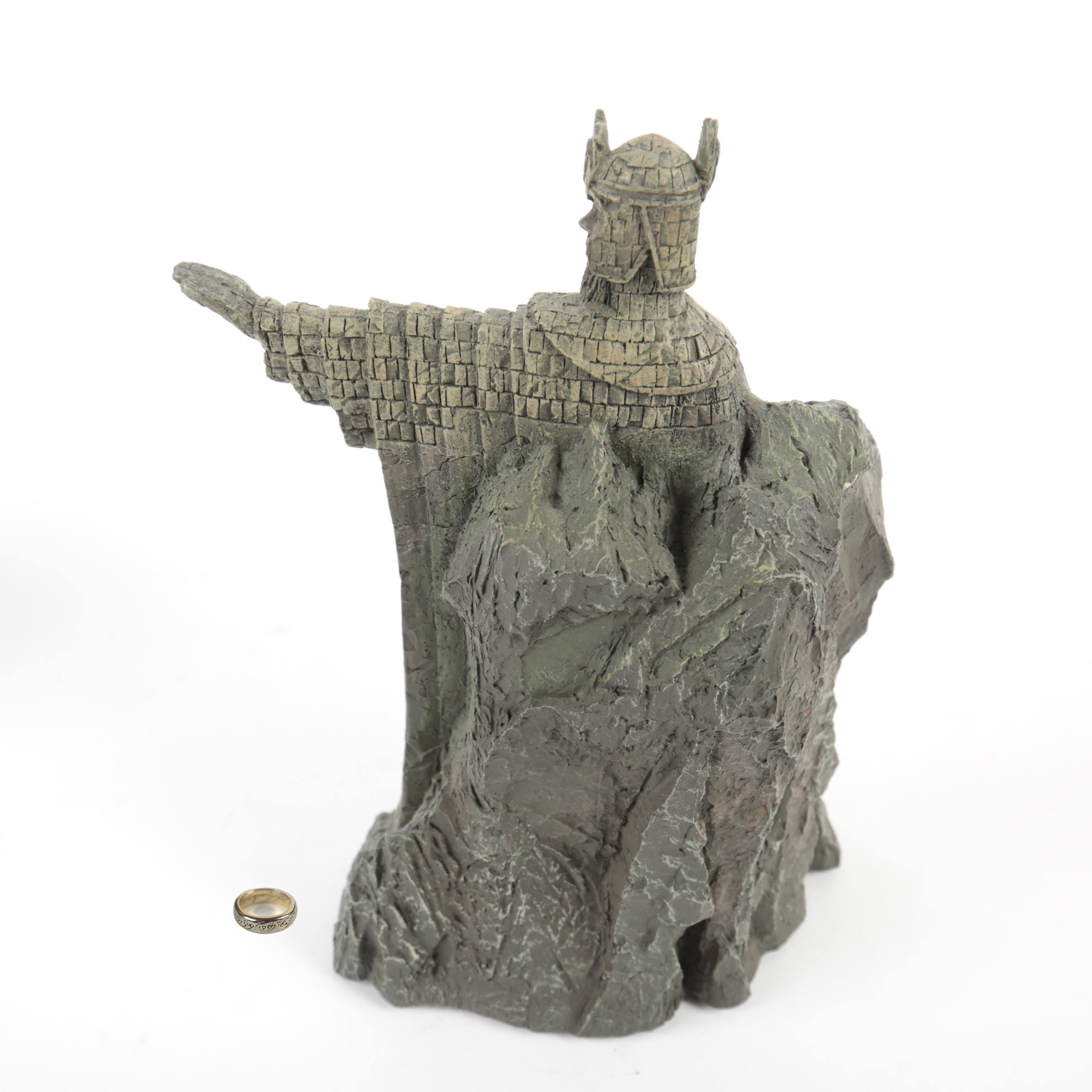 Lord of the Rings Bookends and Costume Ring Set