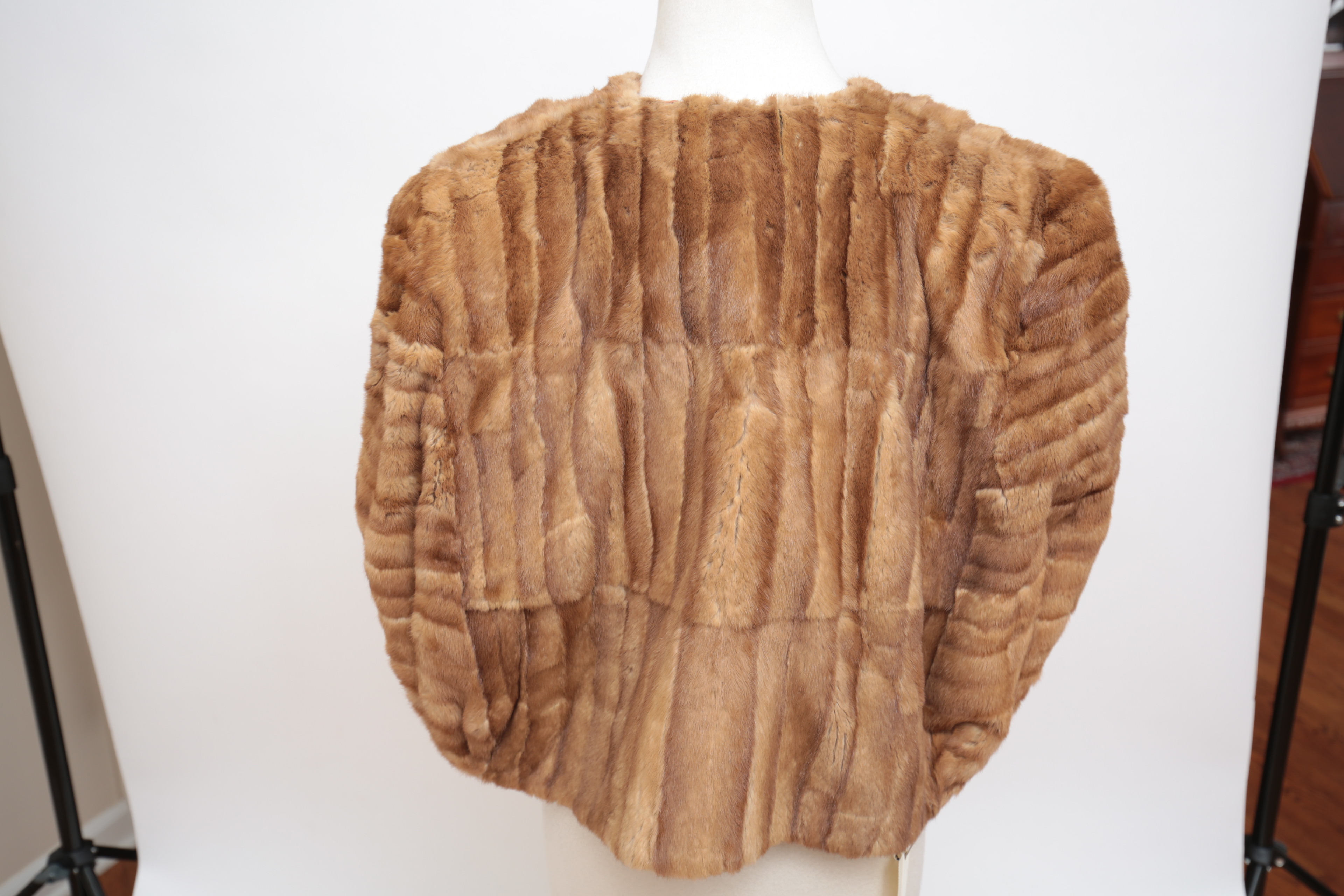 Vintage Roy Solari Mink Fur Capelet