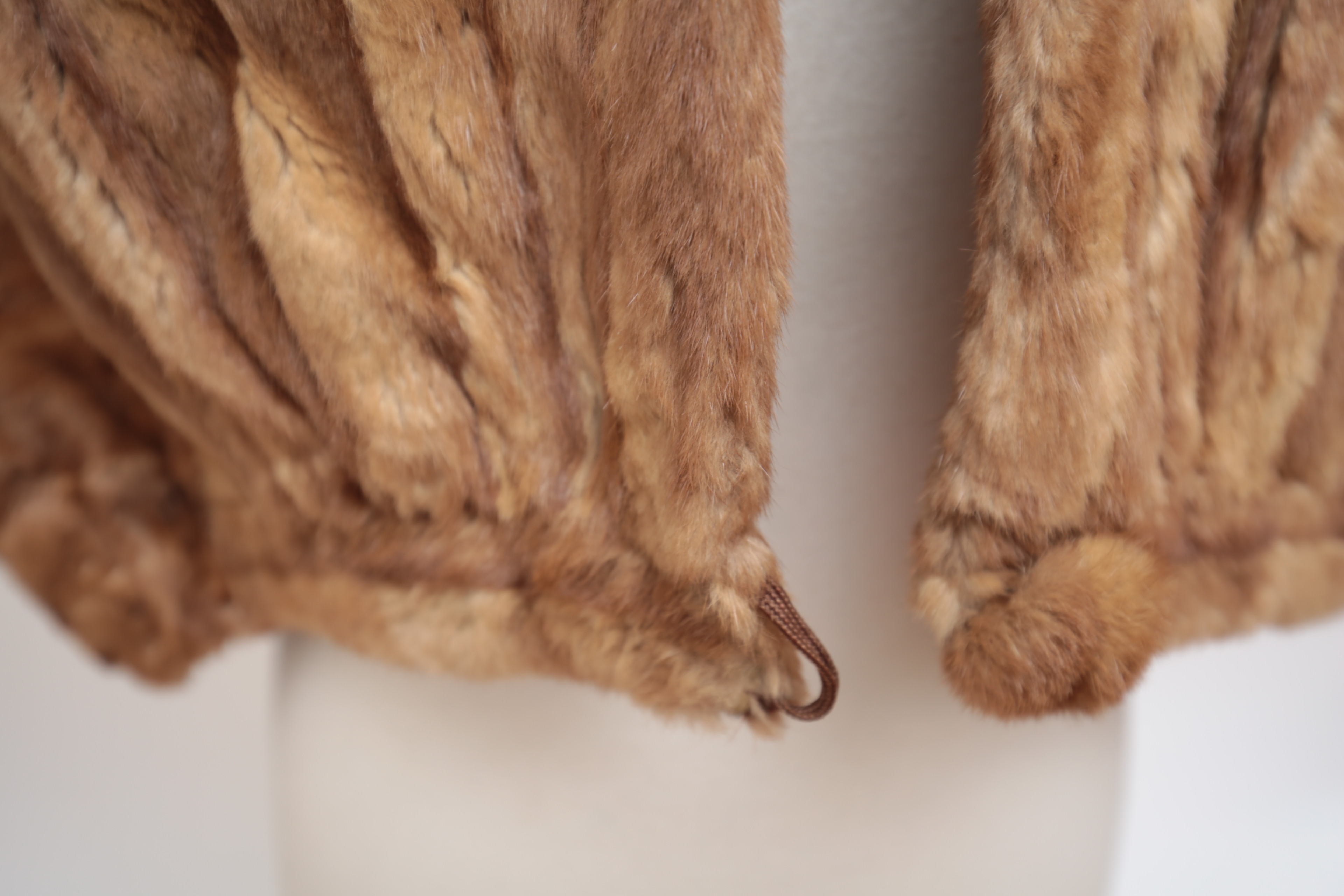Vintage Roy Solari Mink Fur Capelet