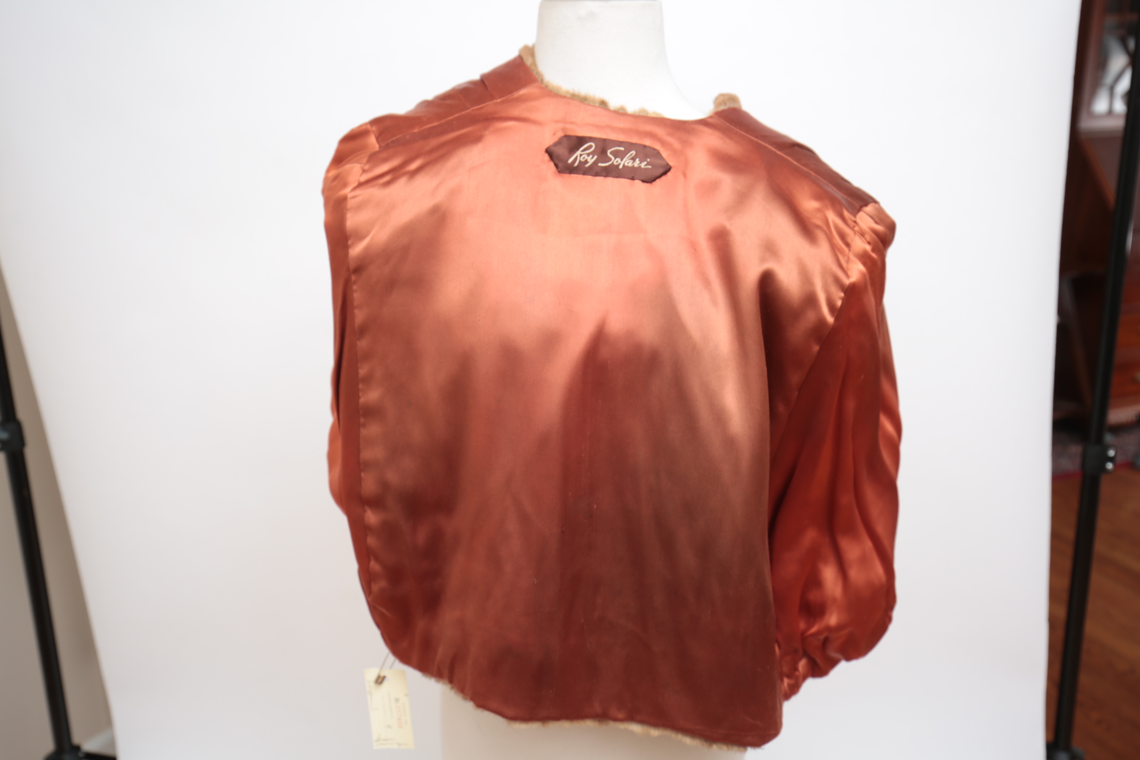 Vintage Roy Solari Mink Fur Capelet