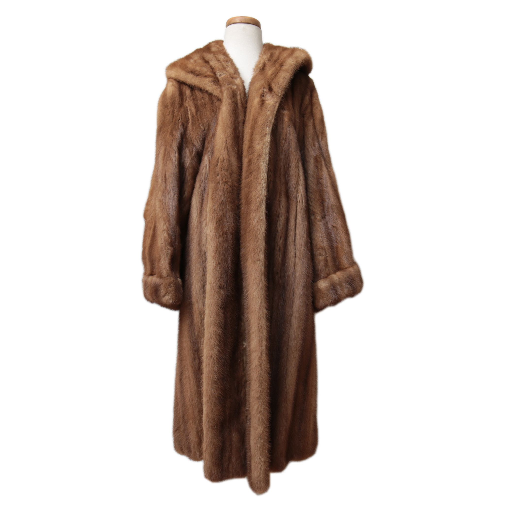 Vintage Leppert Roos Mink Fur Coat