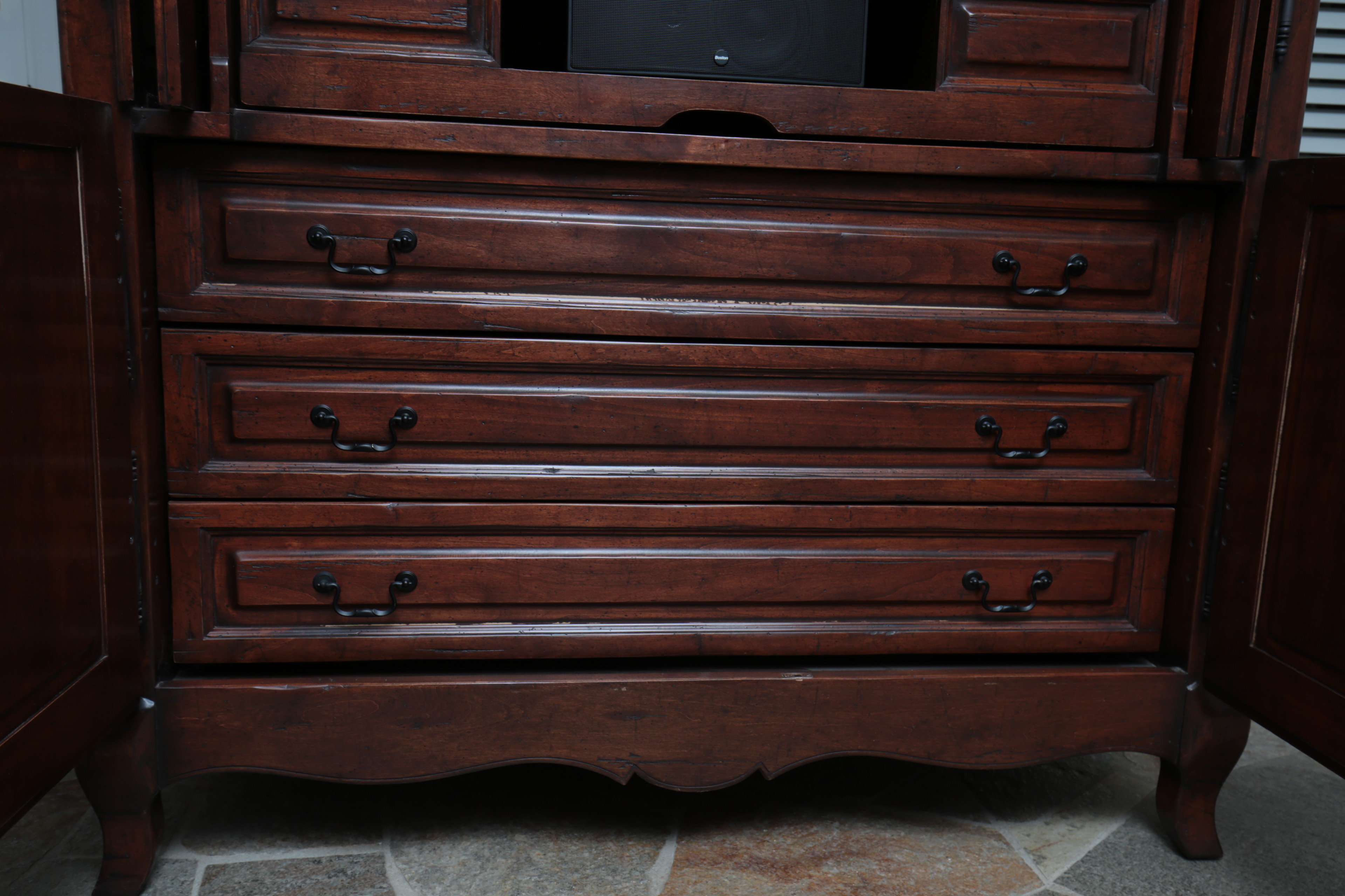 Guy Chaddock French Country Entertainment Center