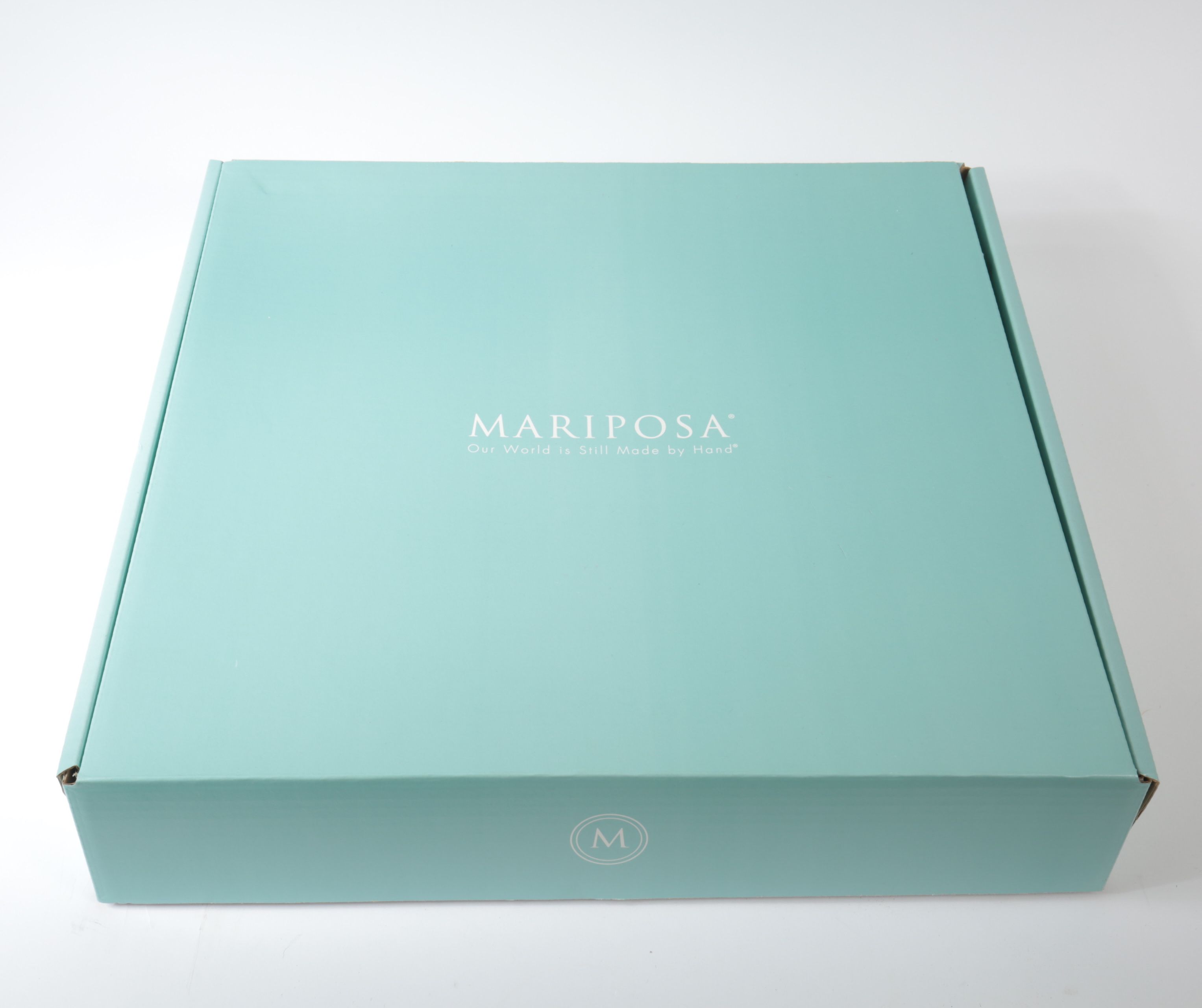 Mariposa Aluminum Round Double Handled Serving Tray