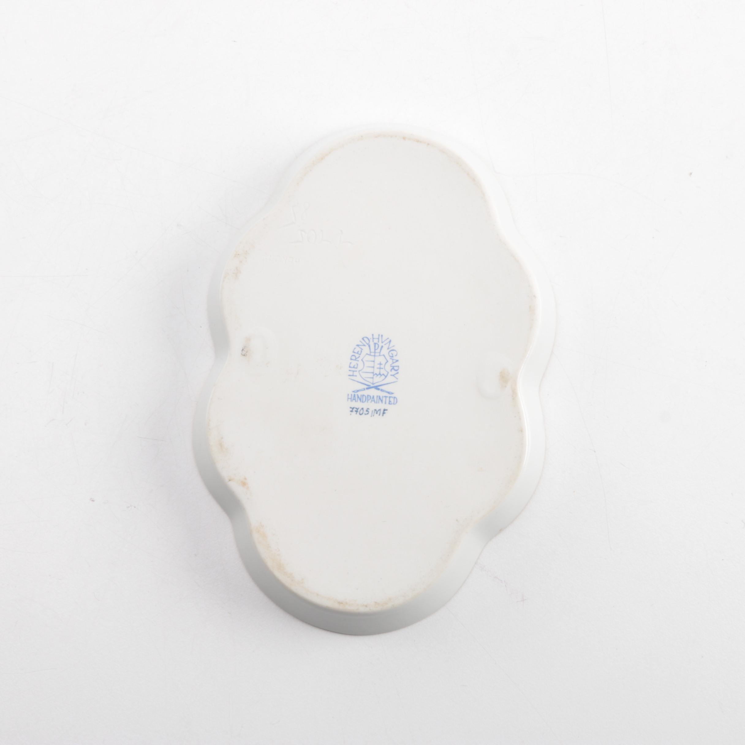 Herend Porcelain "Kimberley" Trinket Dish
