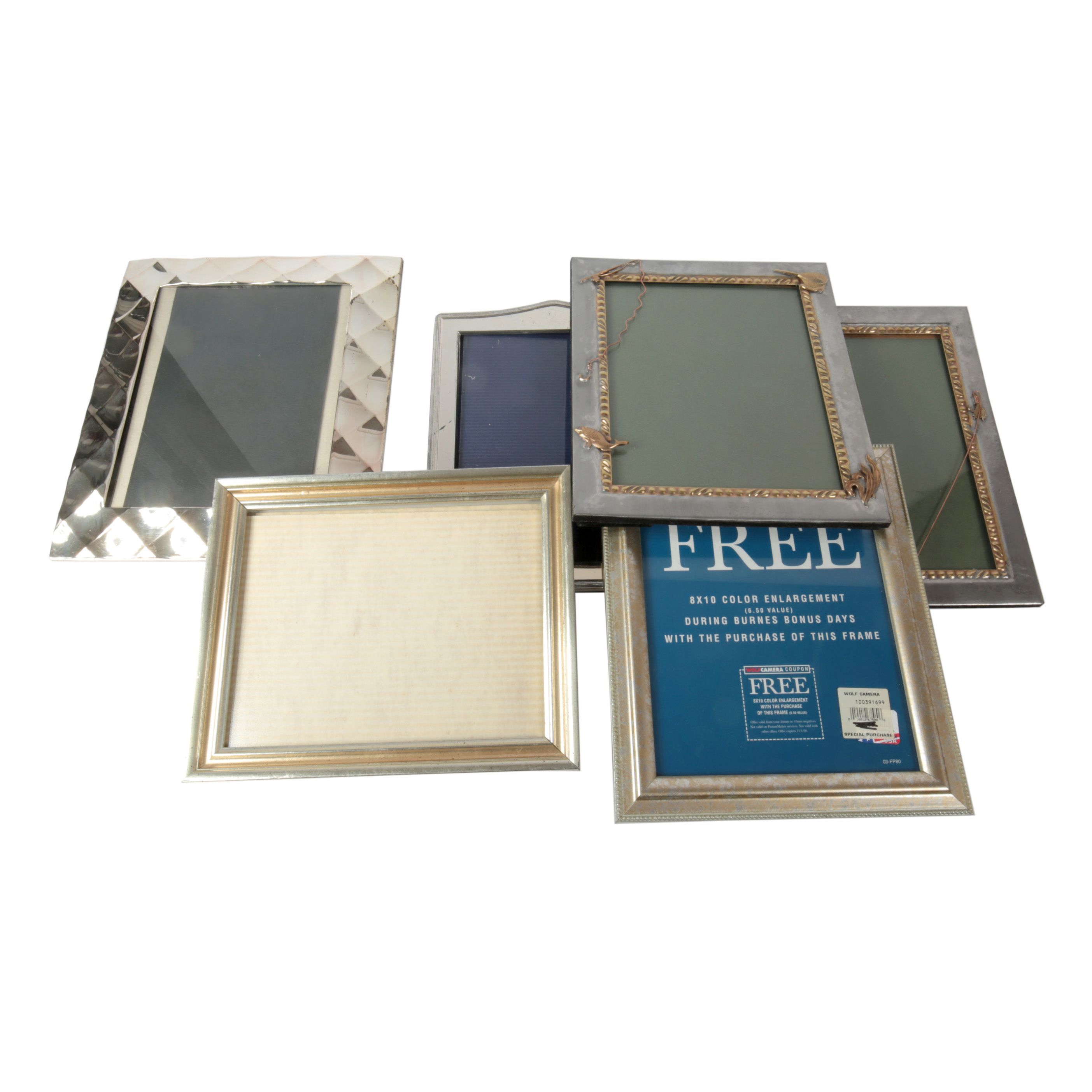 Assortment of Silver-Tone Frames