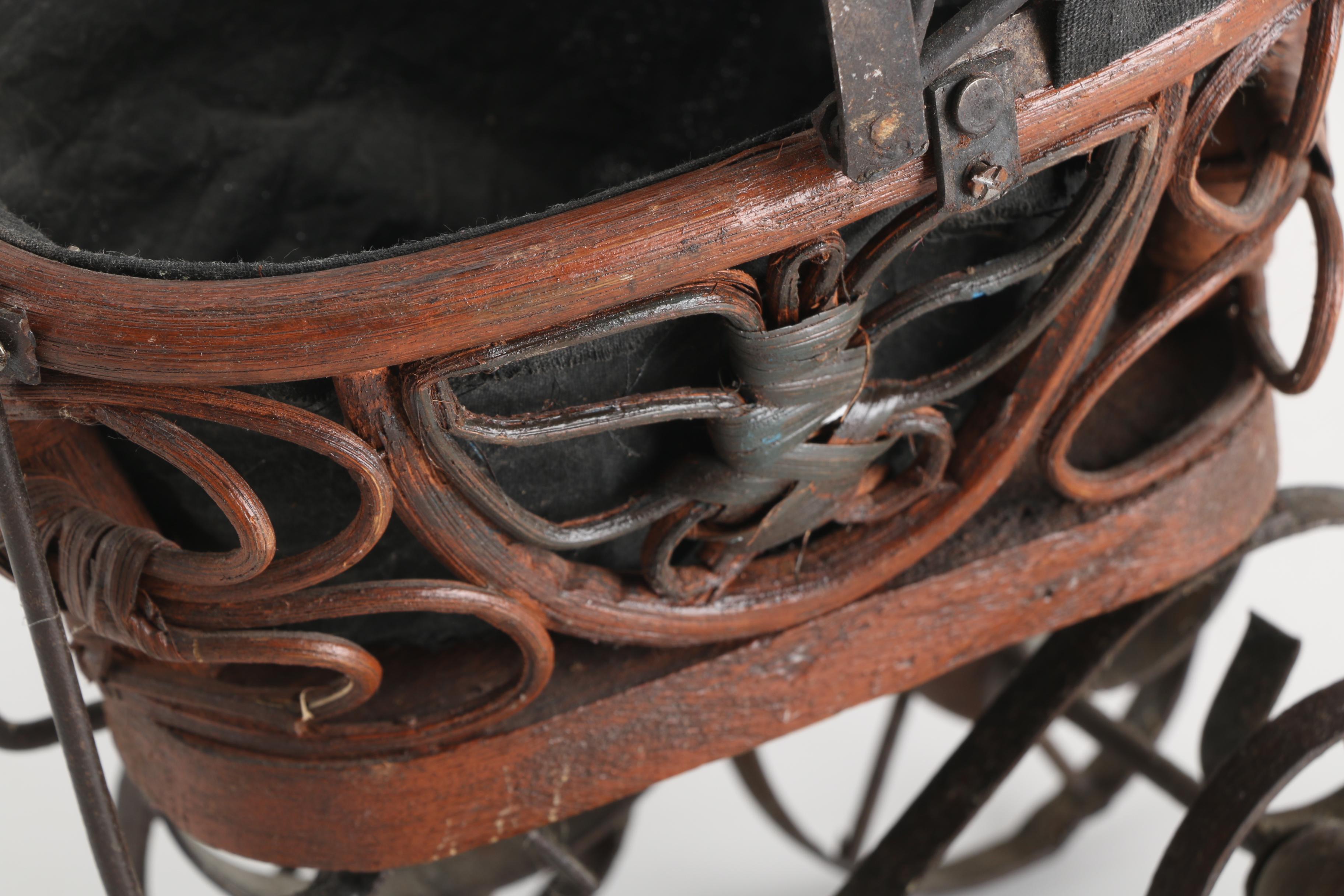 Vintage Cabbage Patch Kid and Doll Carriage with Picnic Basket