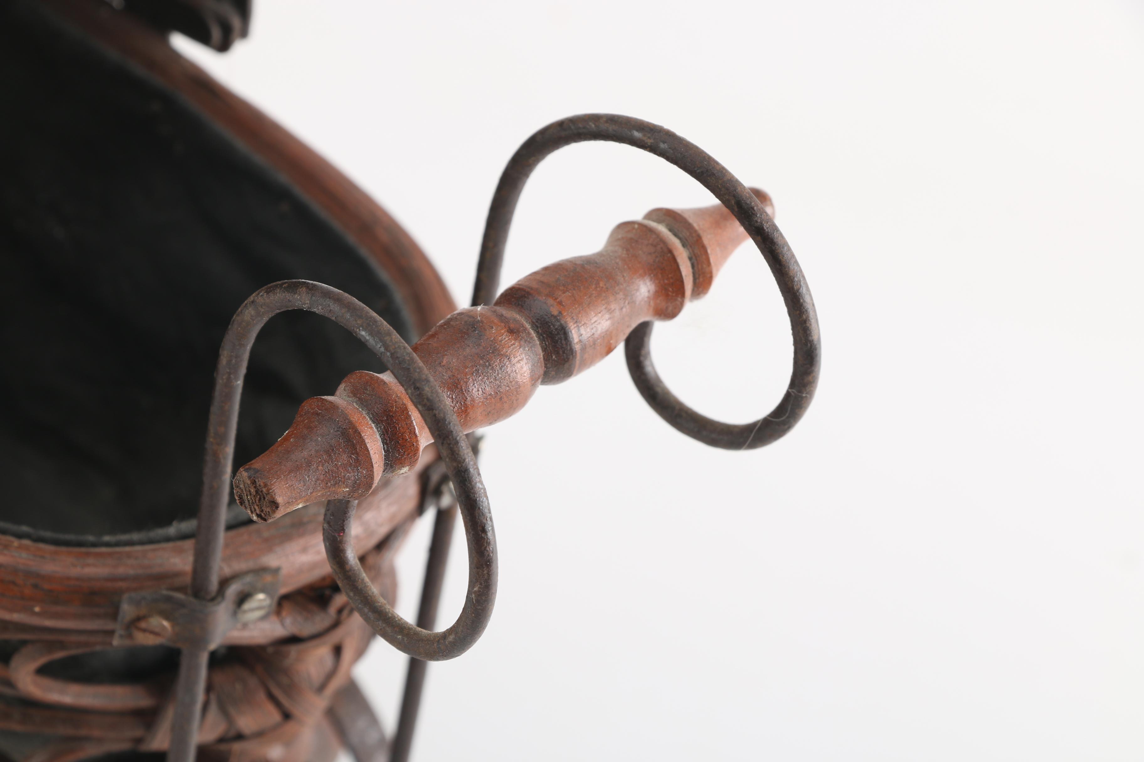 Vintage Cabbage Patch Kid and Doll Carriage with Picnic Basket